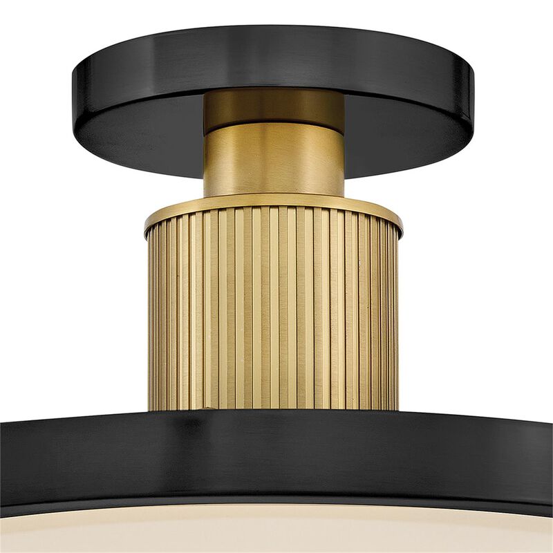 Kieran 14 Inch Semi Flush Mount by Hinkley