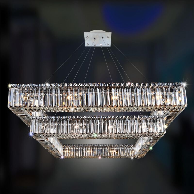 Quadro 35 Inch Pendant Light by Allegri