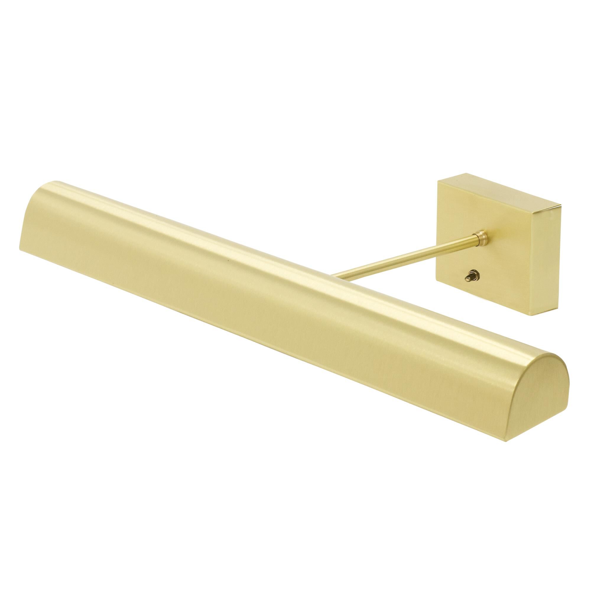 Shown in Satin Brass finish and Metal shade