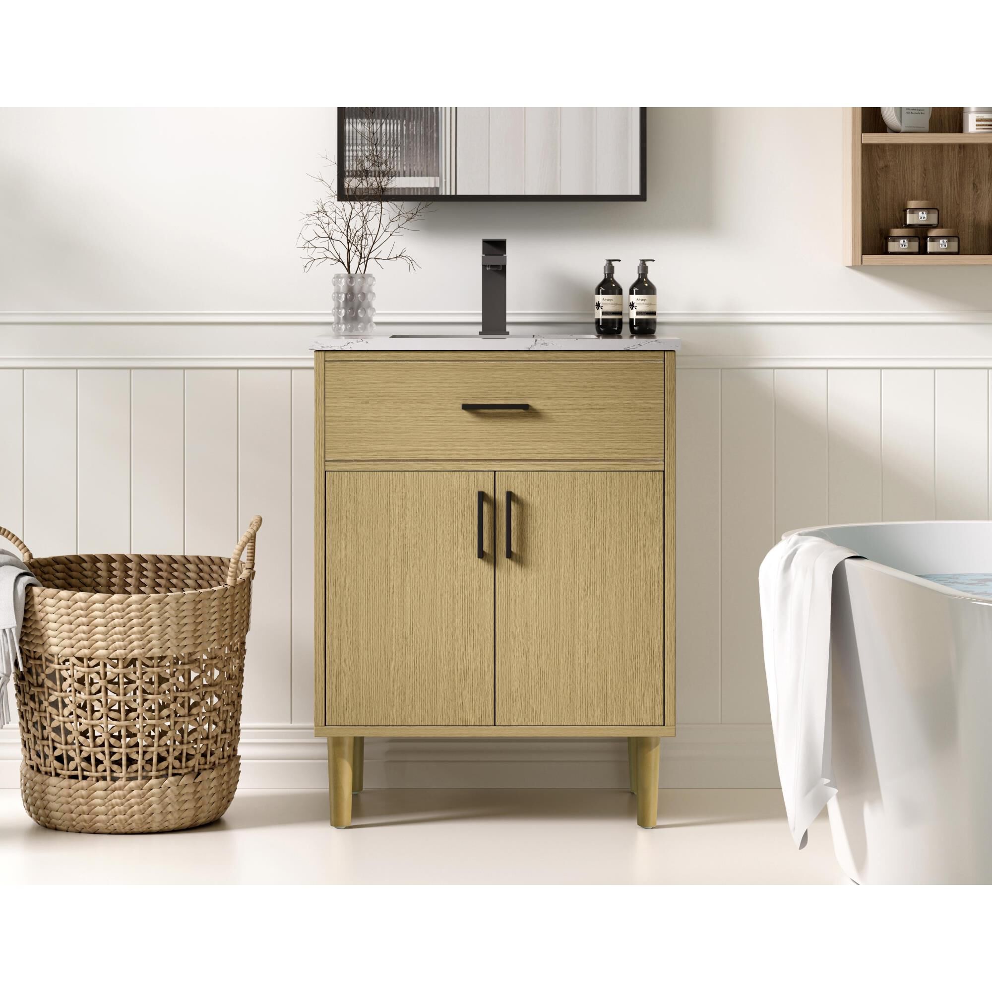 Chandler 24 Inch Bath Vanity by Elegant Dcor