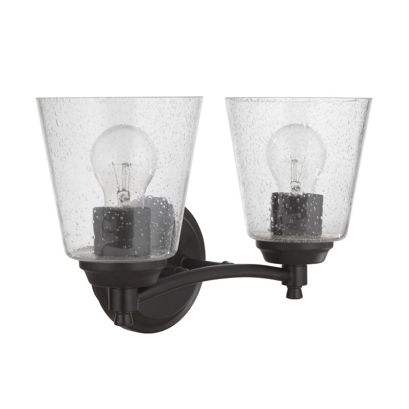 Tyler 14 Inch 2 Light Bath Vanity Light by Craftmade