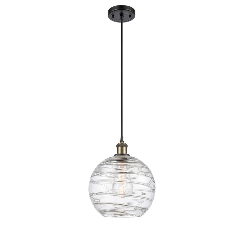 Bruno Marashlian Athens Deco Swirl 10 Inch Mini Pendant by Innovations Lighting