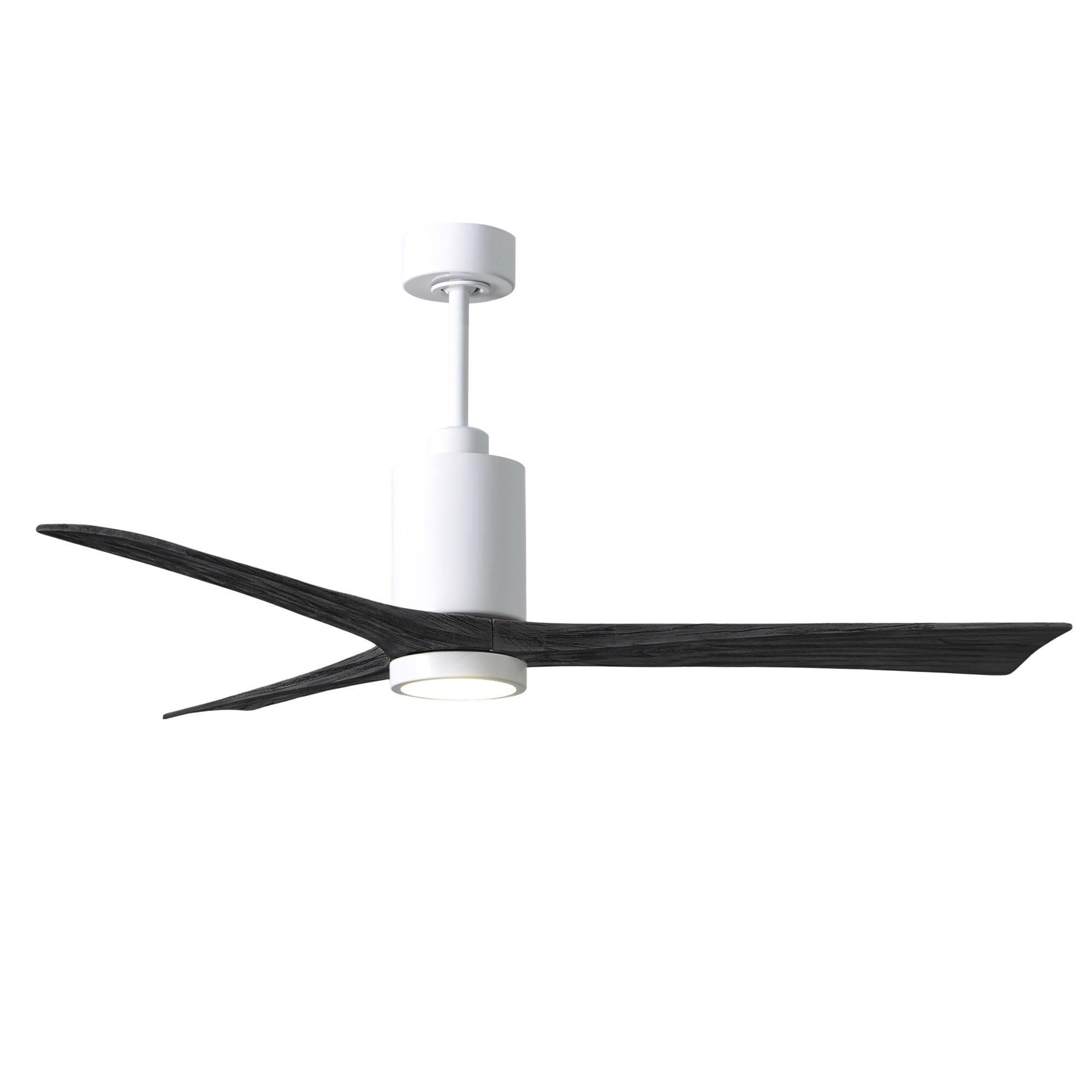 Patricia 60 Inch Ceiling Fan with Light Kit by Matthews Fan Company