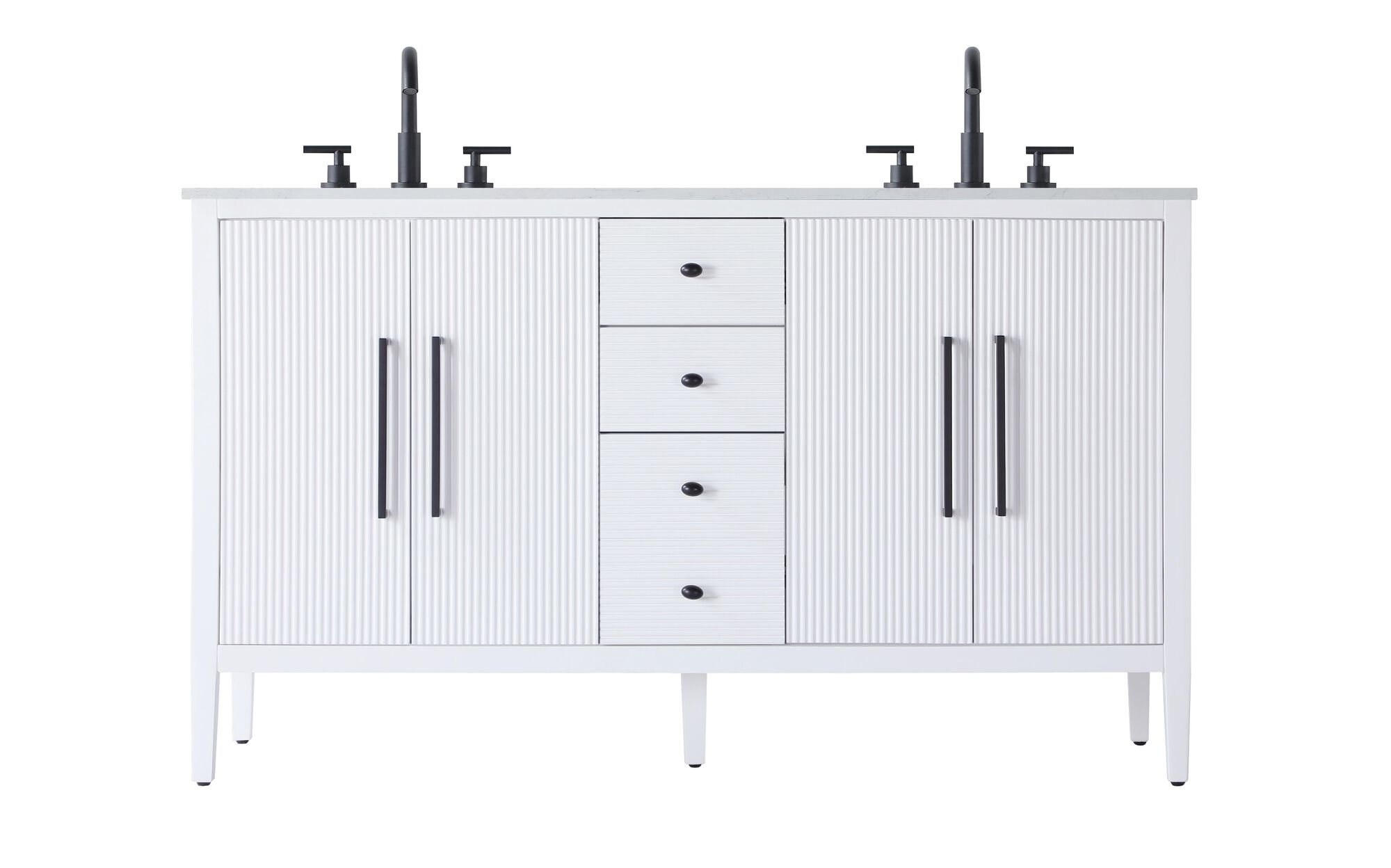 Shown in White finish