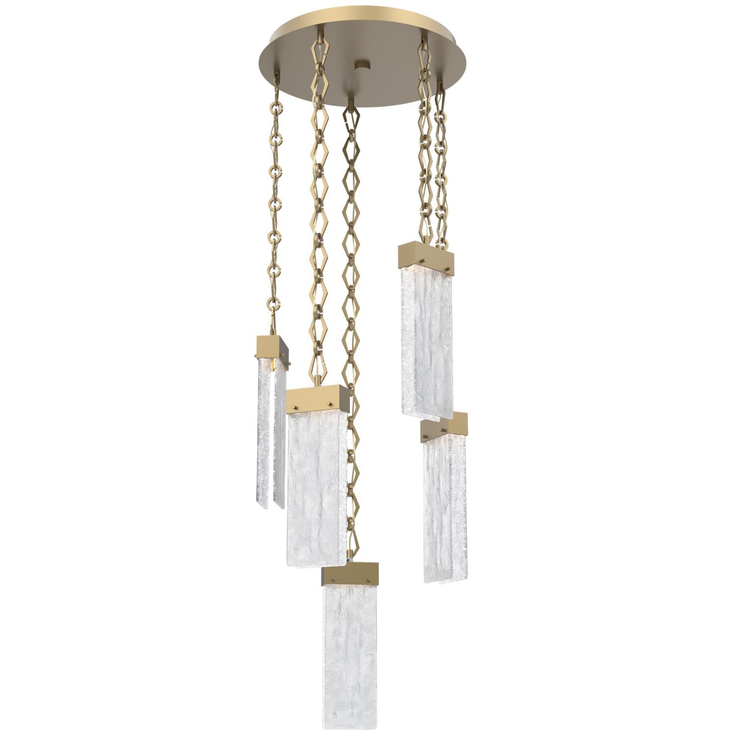 Levi Wilson Parallel 19 Inch Multi Light Pendant by Hammerton Studio