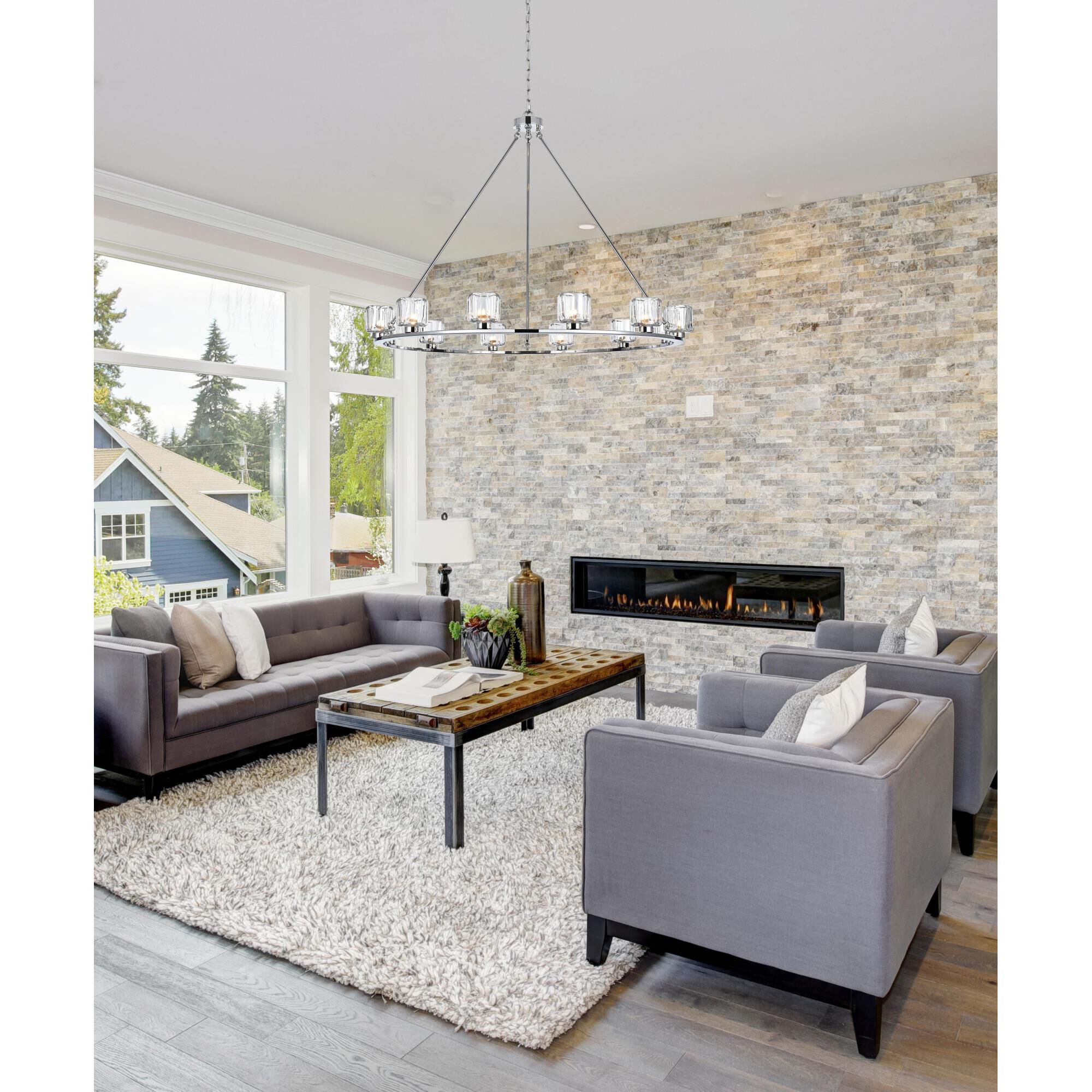 Cadence 48 Inch Chandelier by Elegant Lighting