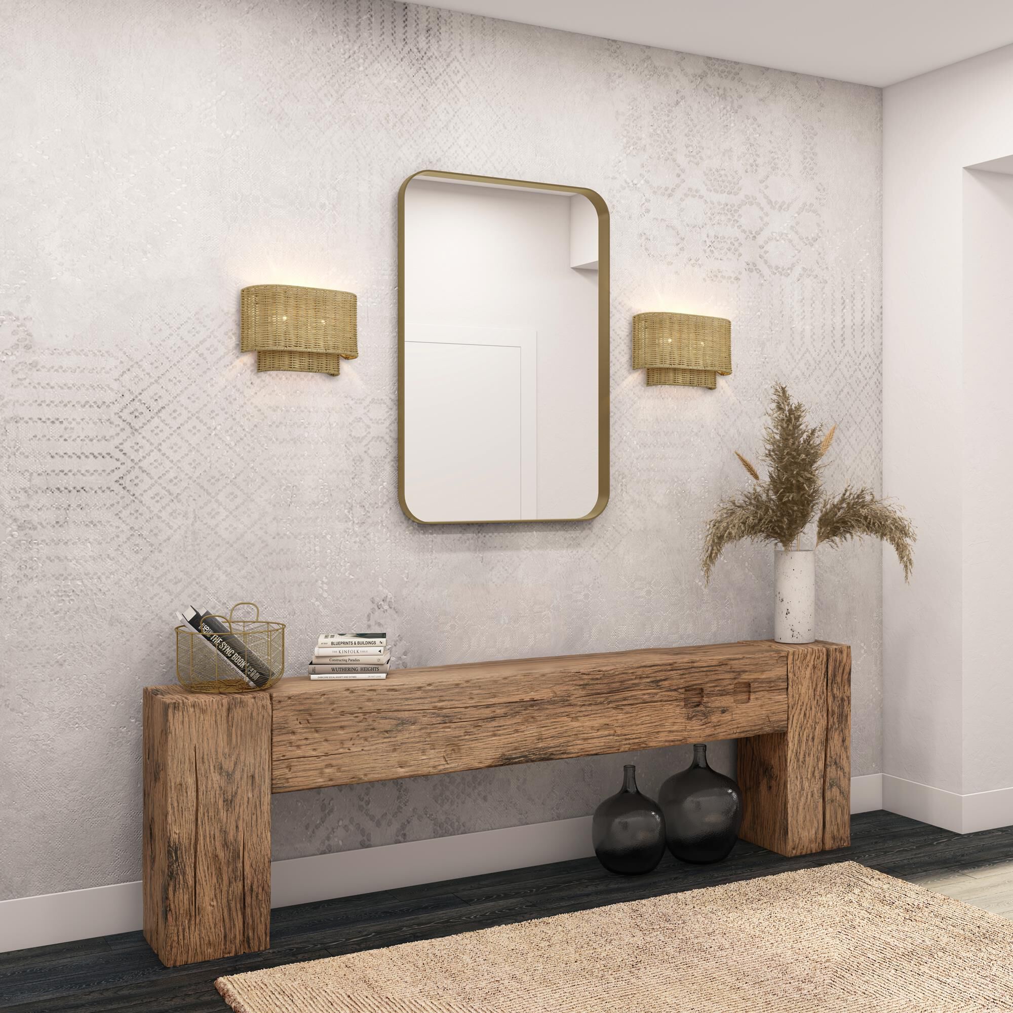 Weavington 8 Inch Wall Sconce by Livex Lighting