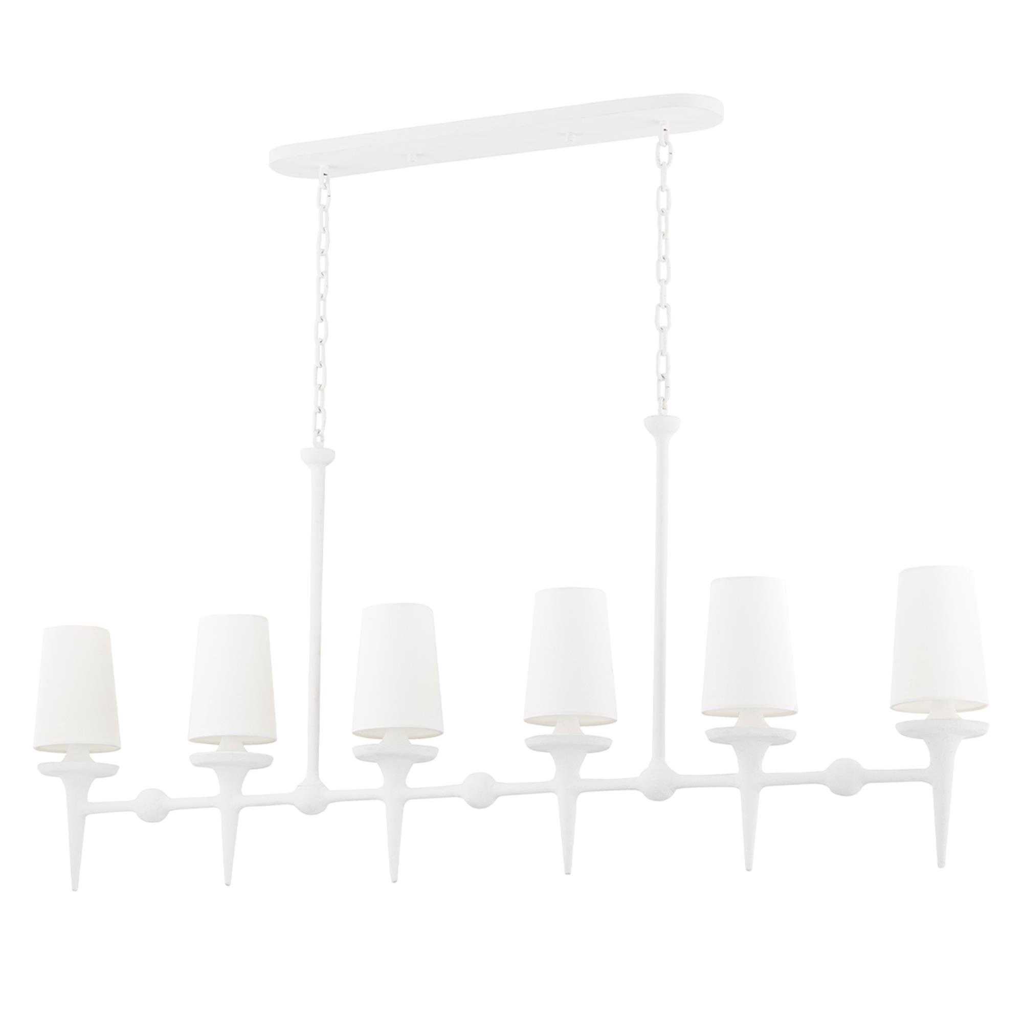 Torch Large Linear Chandelier,