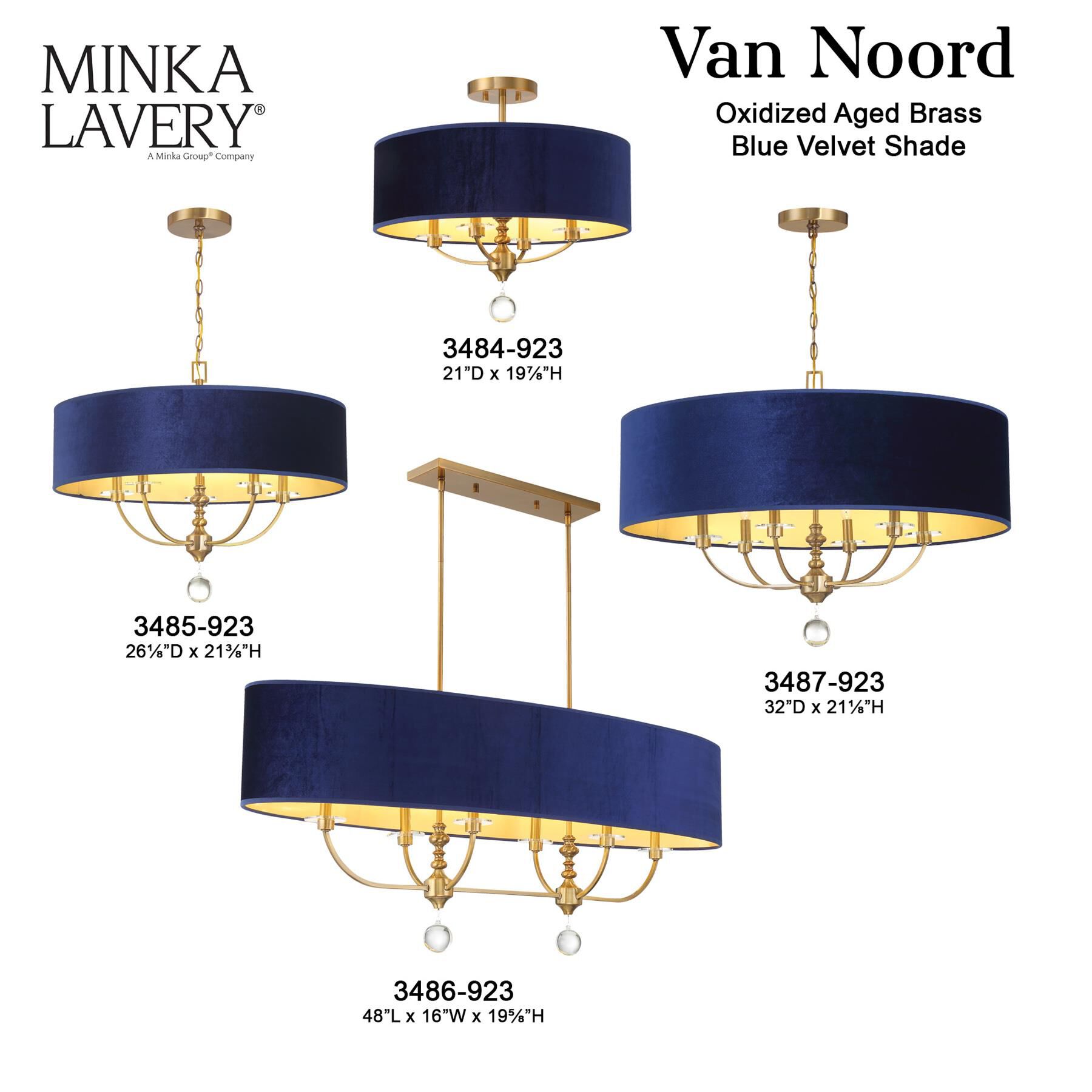 Van Noord 26 Inch Chandelier by Minka Lavery