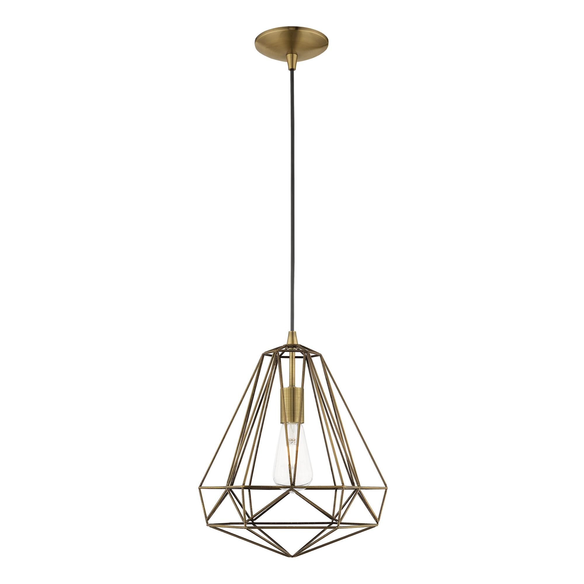 Livex Lighting Geometric Large Pendant