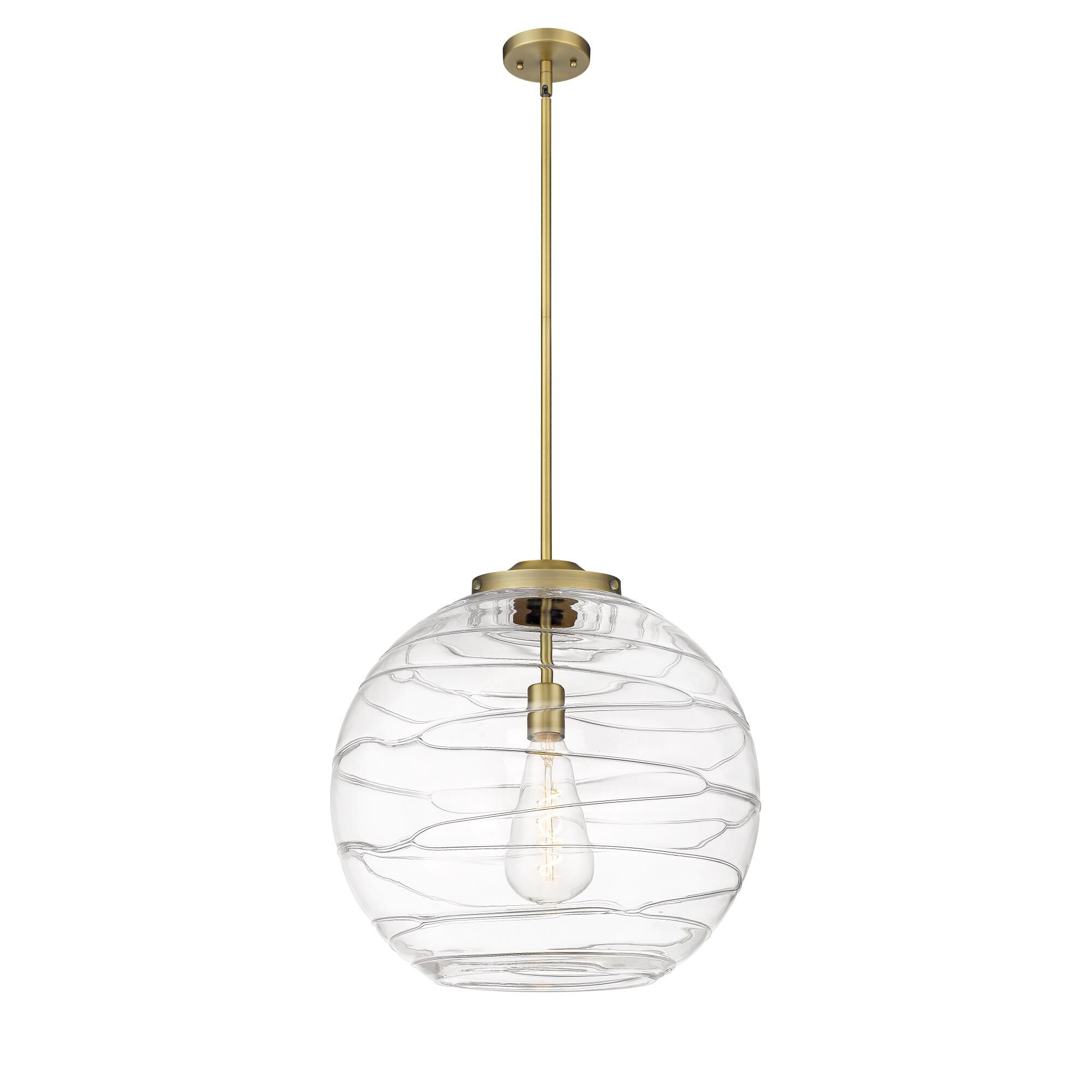 Innovations Lighting Bruno Marashlian Deco Swirl 17 Inch Large Pendant