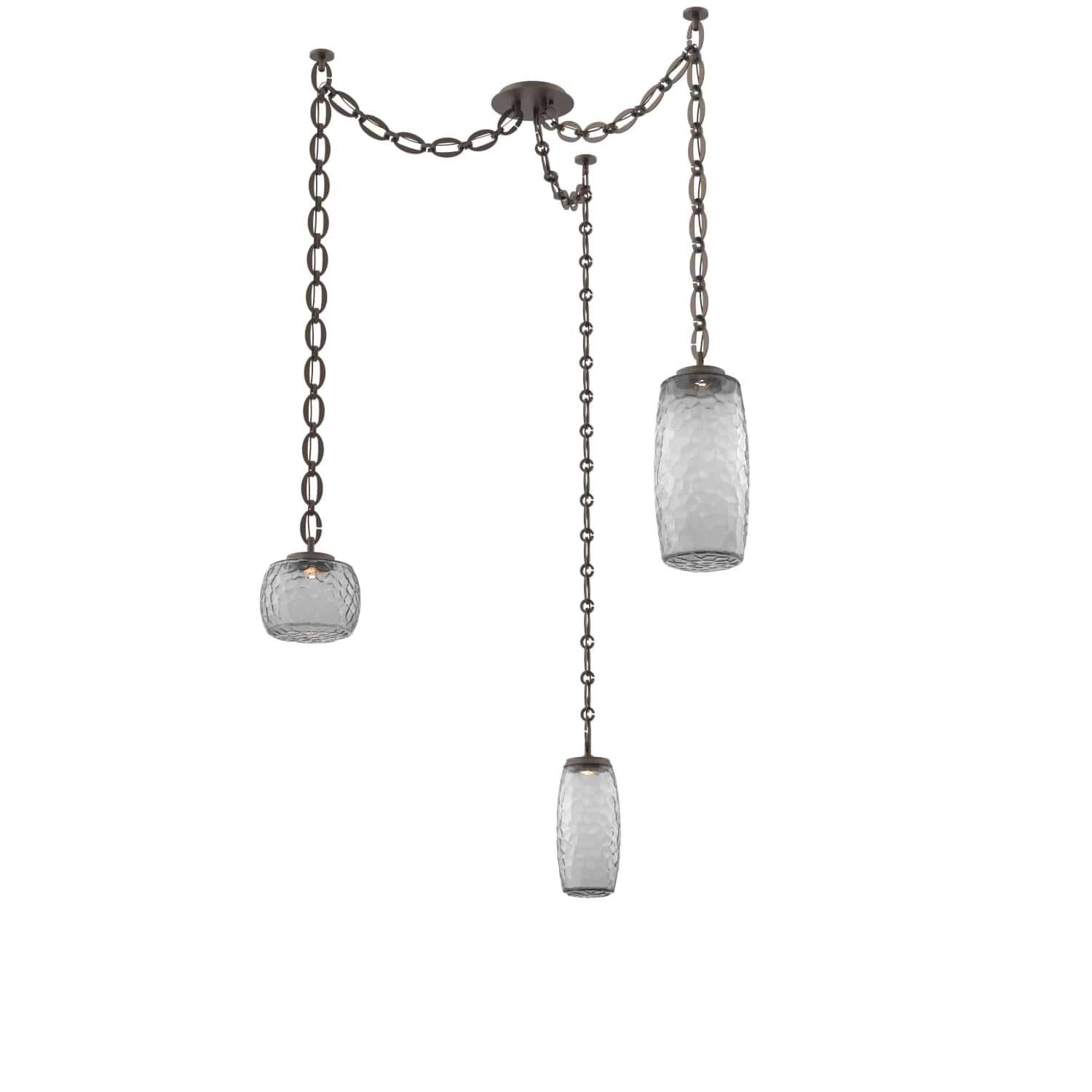 Levi Wilson Vessel 15 Inch Multi Pendant Light by Hammerton Studio