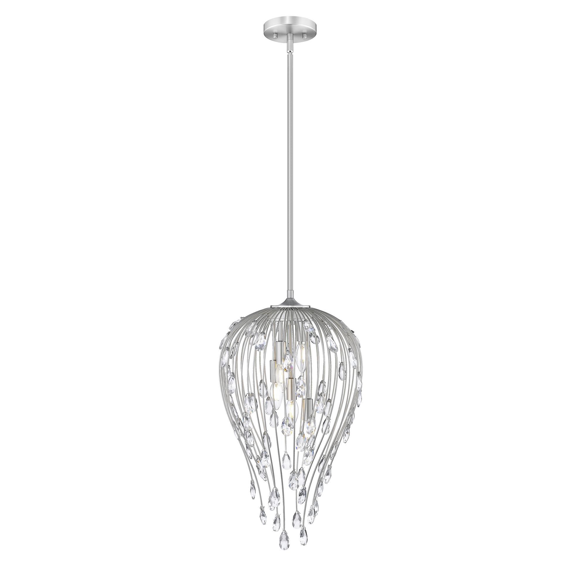 Shown in Brushed Nickel finish