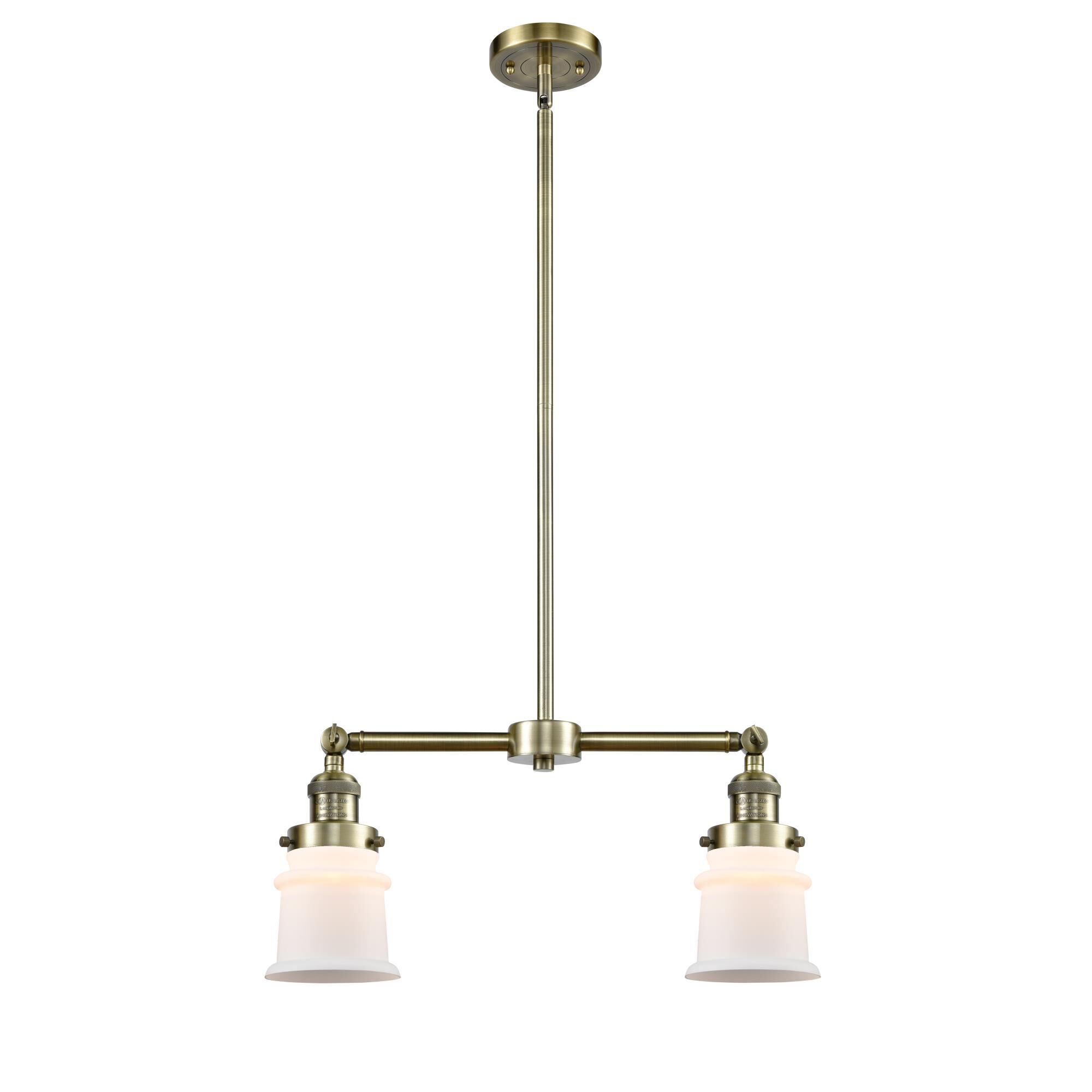 Bruno Marashlian Canton 21 Inch 2 Light Mini Chandelier by Innovations Lighting