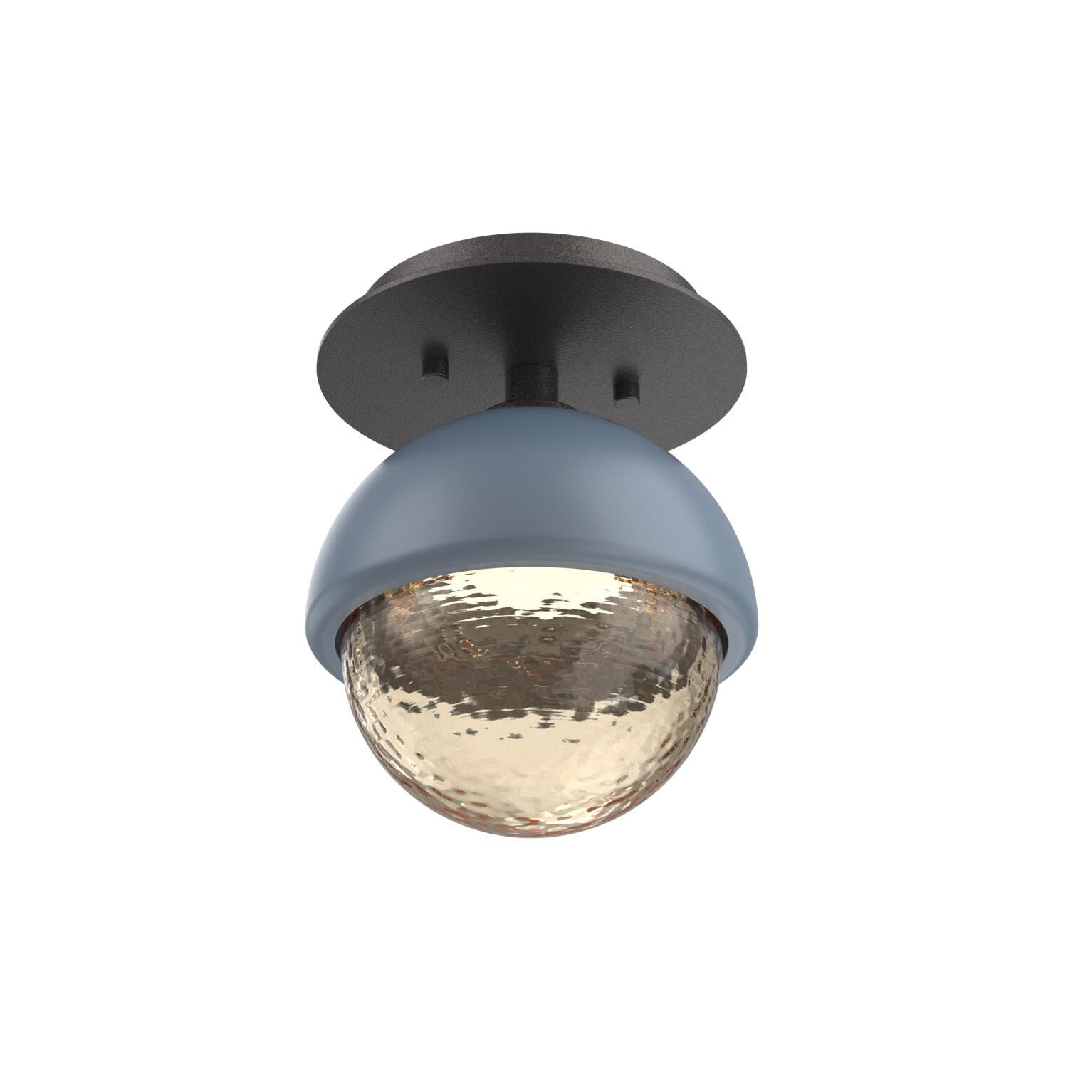 Levi Wilson Cabochon 6 Inch Flush Mount by Hammerton Studio