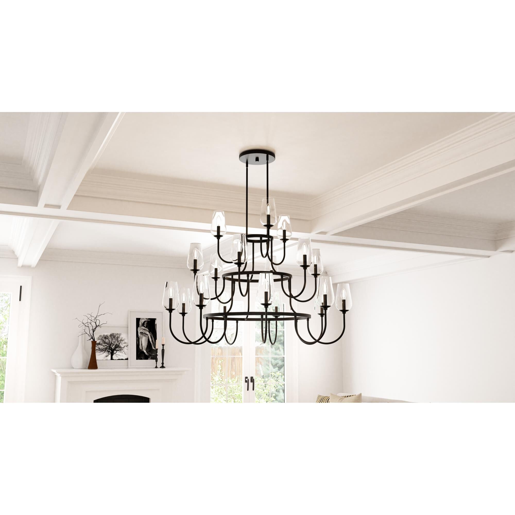 Viscount 48 Inch Chandelier by Quoizel