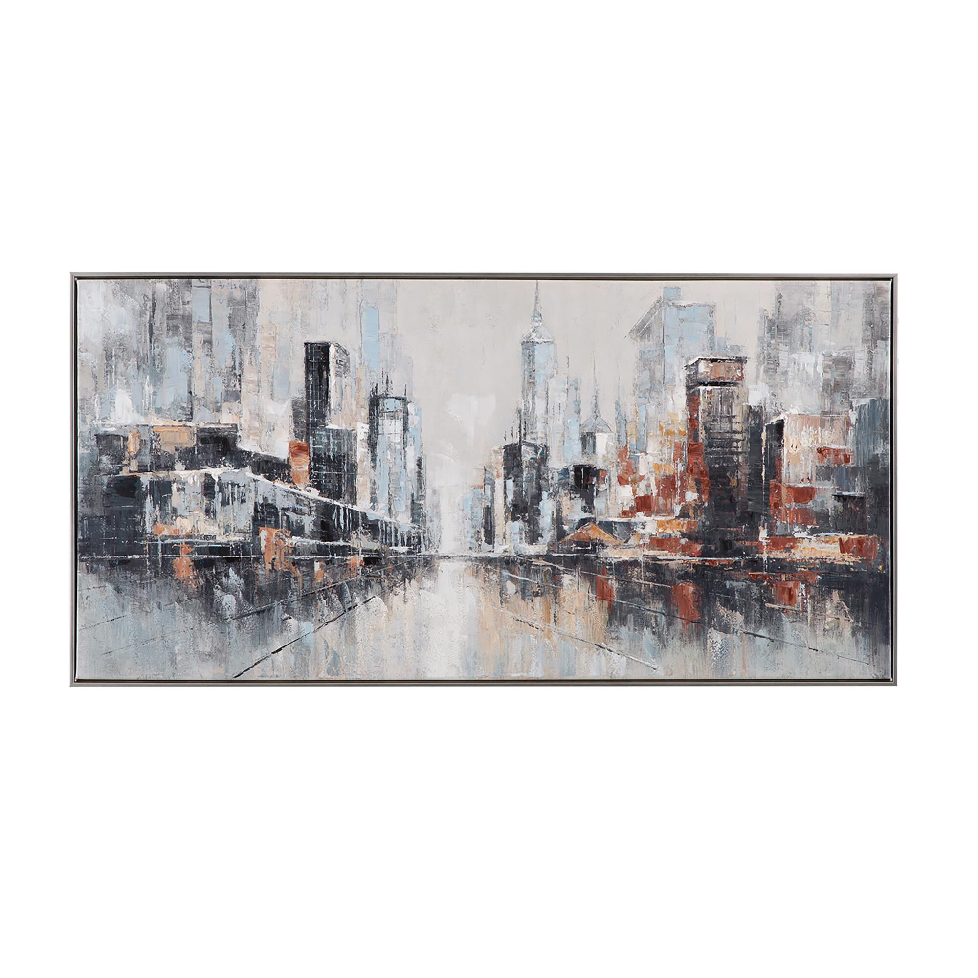 City Scape 30 Inch Painting by Bassett Mirror Company