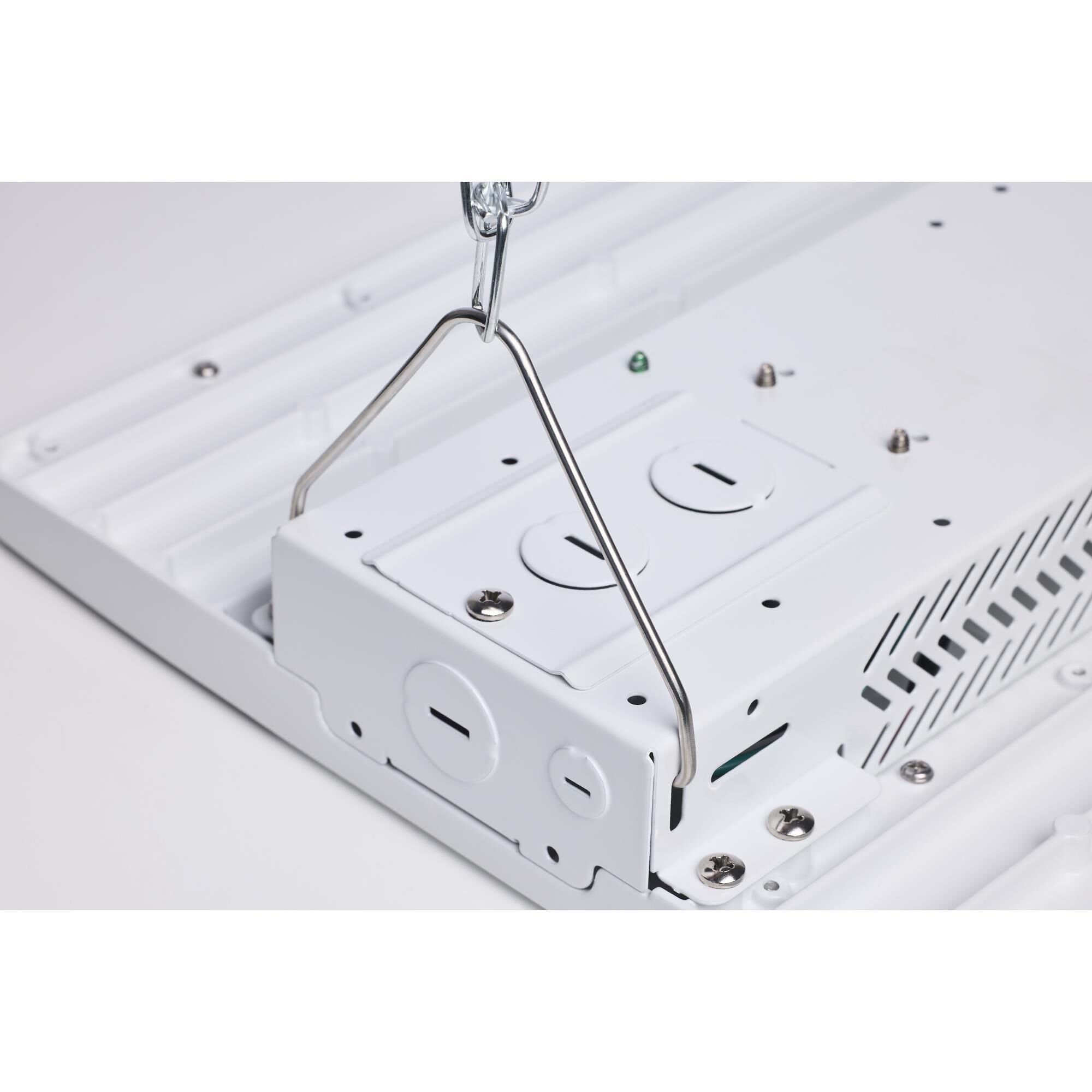 Shown in White finish