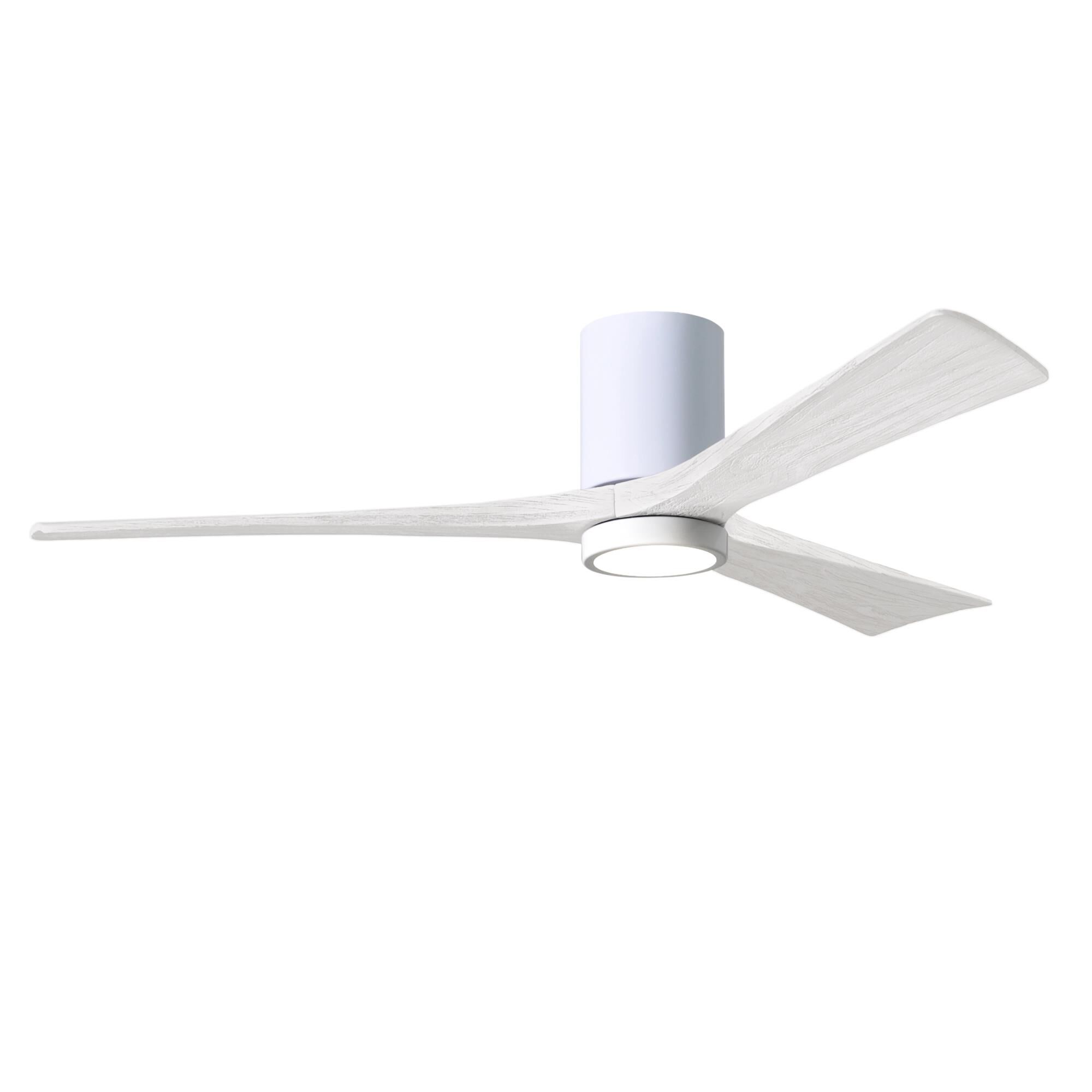 Irene 60 Inch Flush Mount Fan with Light Kit by Matthews Fan Company