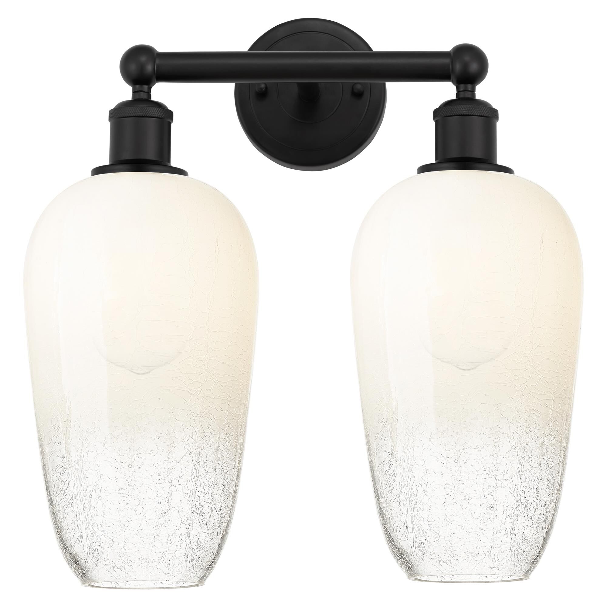 Shown in Matte Black finish and Opal glass