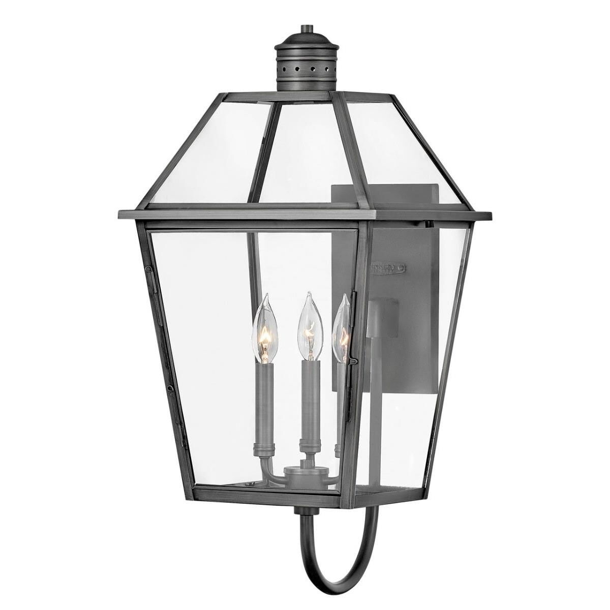 Nouvelle 27 Inch Tall 3 Light Outdoor Wall Light by Hinkley Lighting