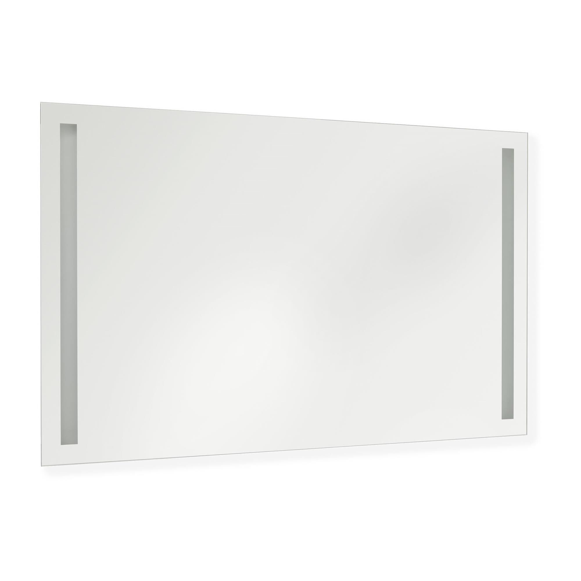 Shown in Might Bright White finish and Mirror Glass shade