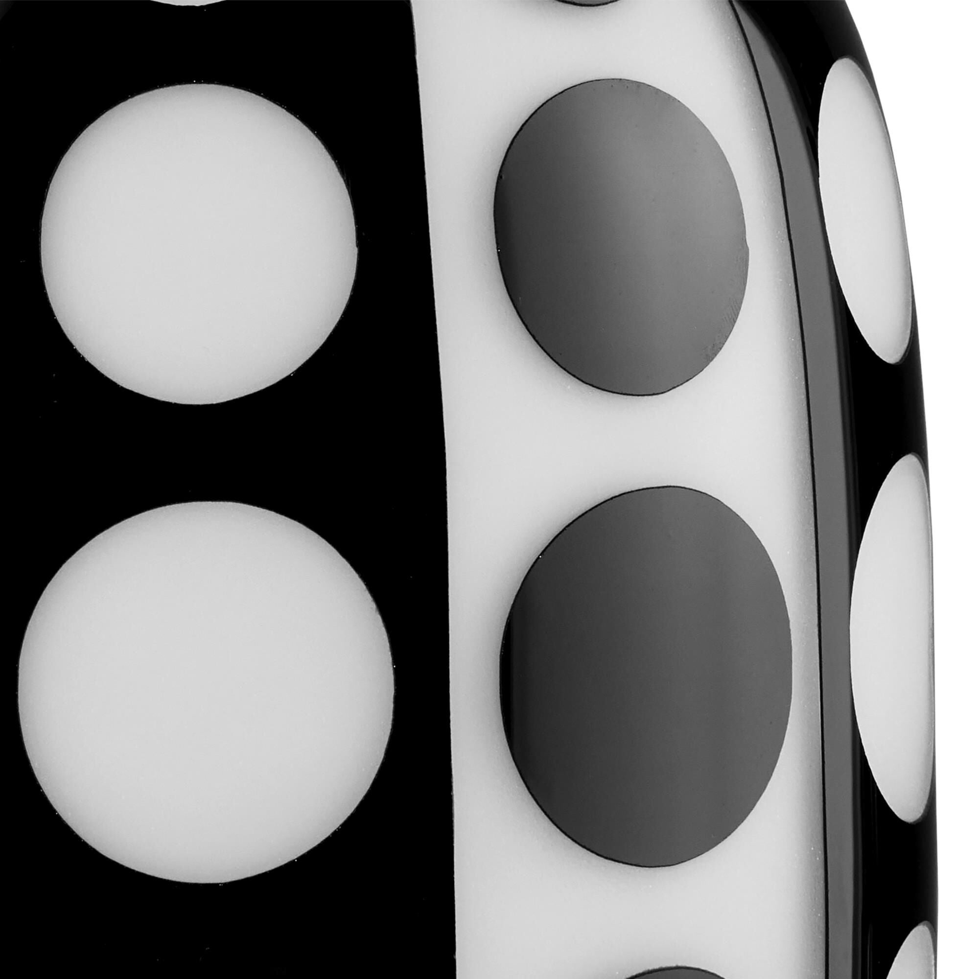 Shown in Black, White finish