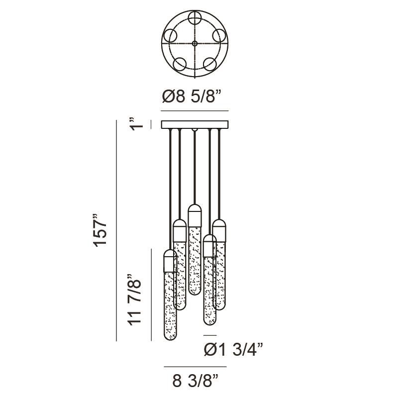 Shown in Aged Gold Brass finish