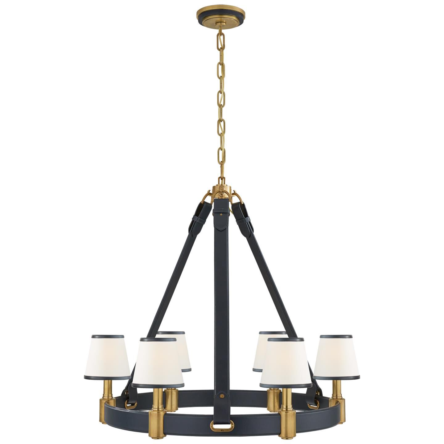 Ralph Lauren Riley 36 Inch 6 Light Chandelier by Ralph Lauren