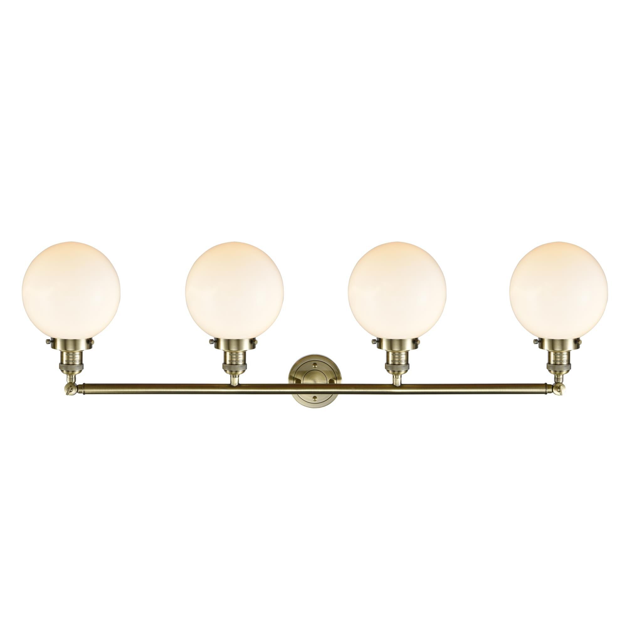 Bruno Marashlian Large Beacon 44 Inch 4 Light Bath Vanity Light by Innovations Lighting