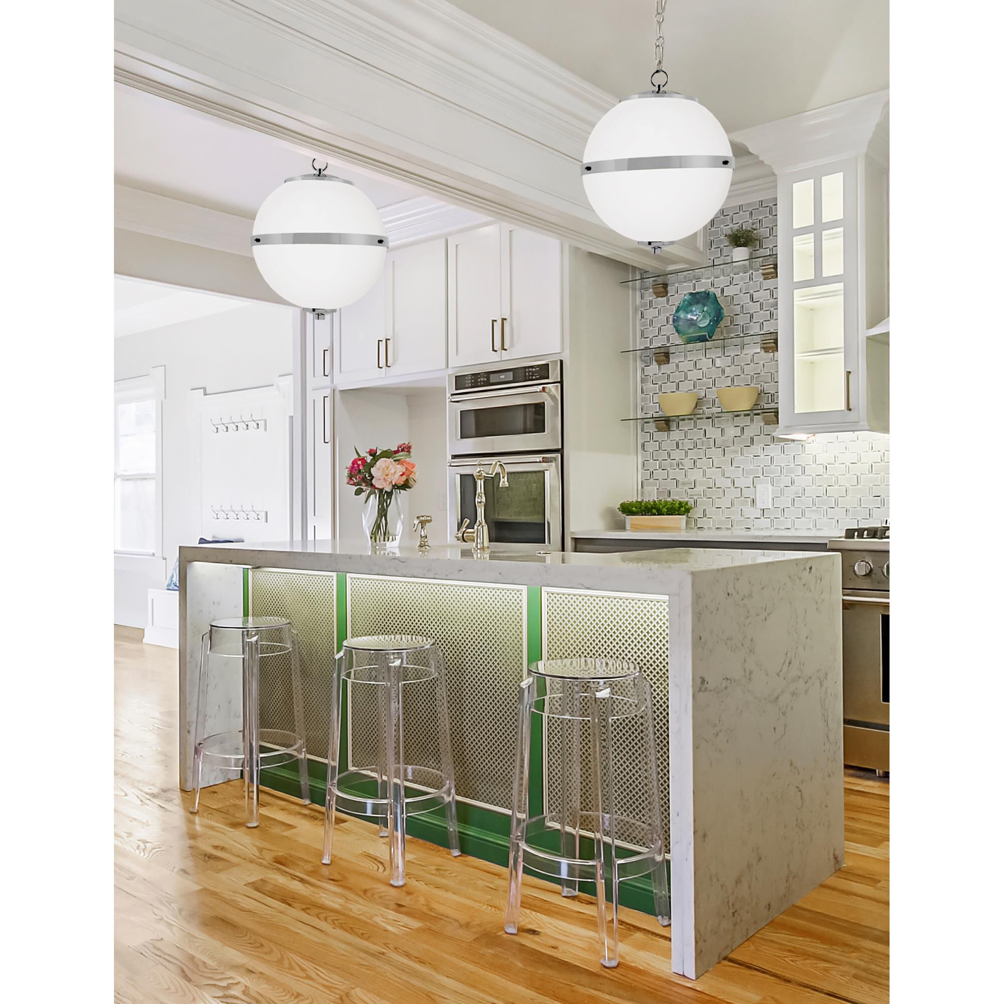 Fusion - Imperial 17 Inch LED Large Pendant by Justice Design Group