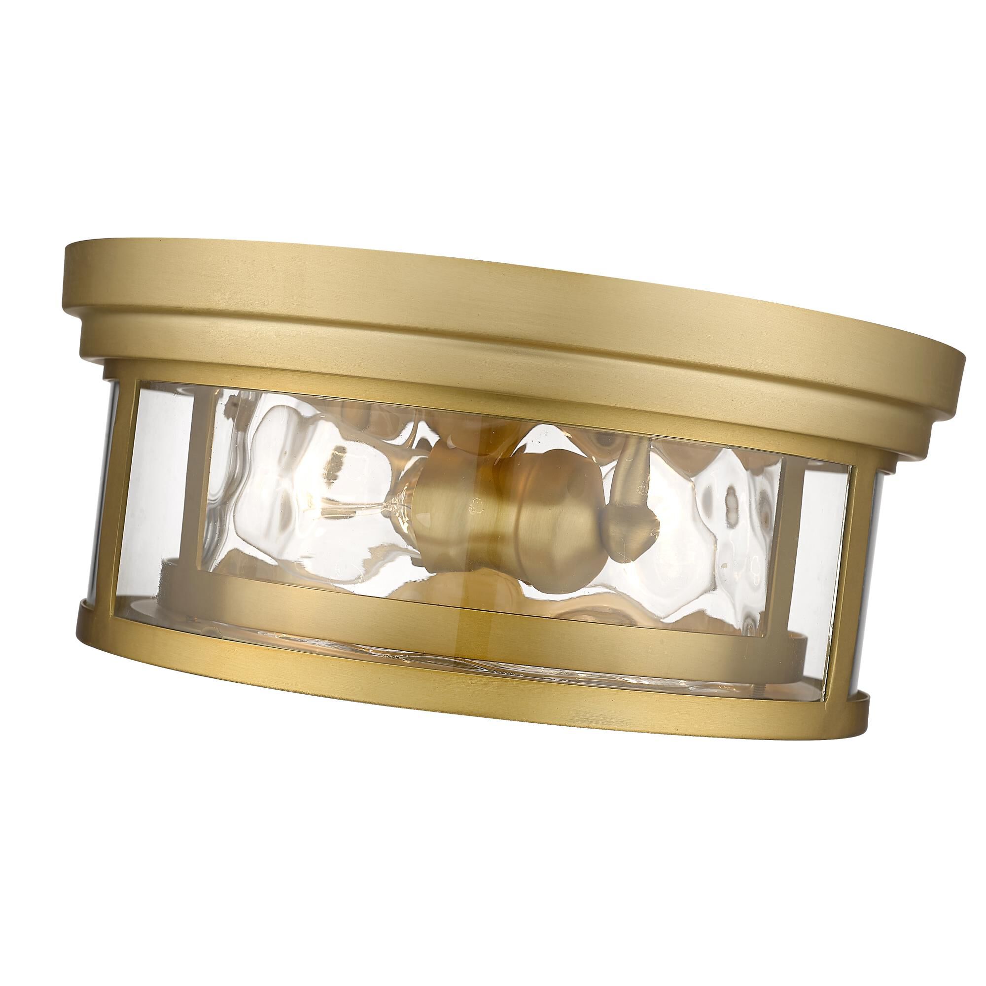 Shown in Olde Brass finish and Glass shade