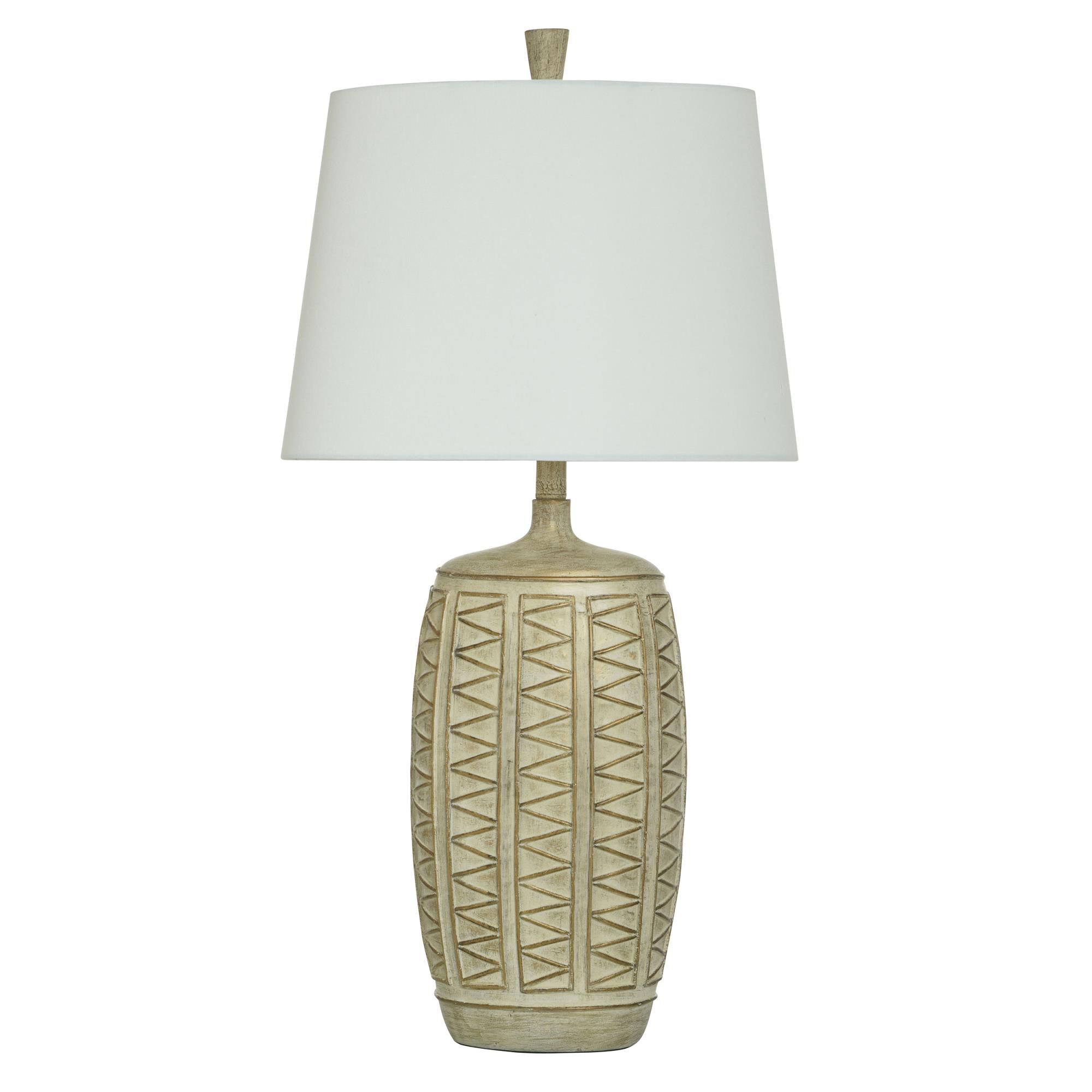 Shown in Gold finish and Off-White shade