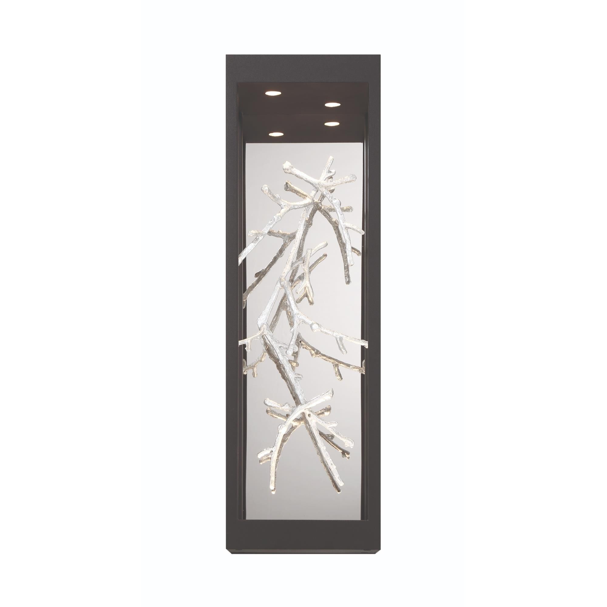 Shown in Silver and Black finish