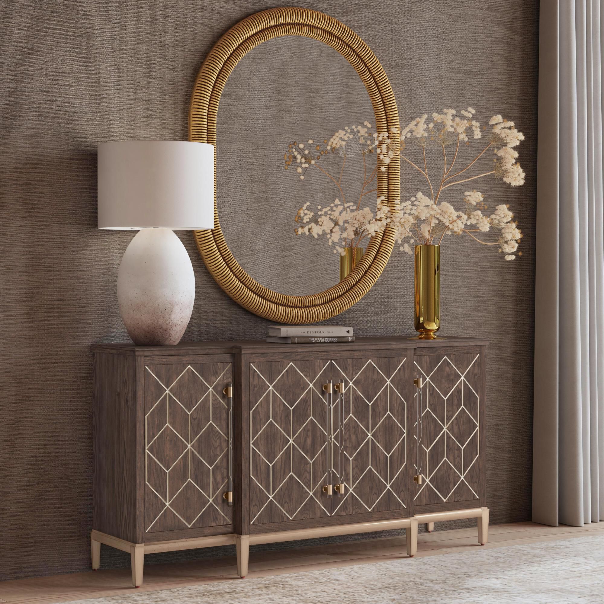 Perrine Credenza by Bassett Mirror Company
