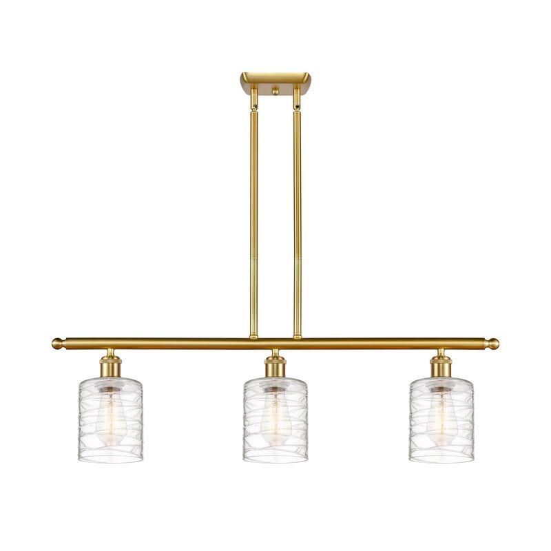 Bruno Marashlian Cobbleskill 36 Inch 3 Light Linear Suspension Light by Innovations Lighting