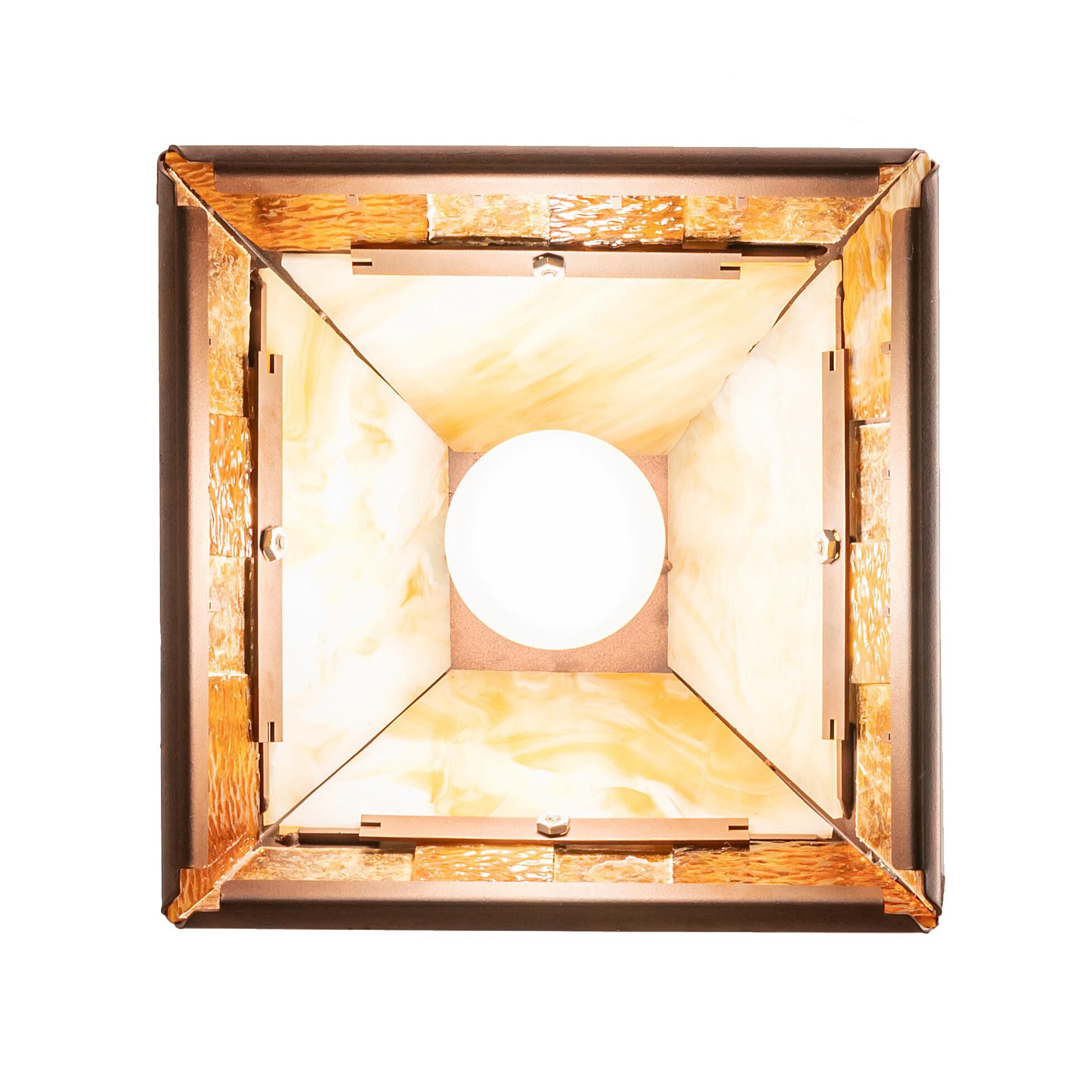 Shown with Amber /Acrylic;Chocolate;Beige;Iridescent;Amber Mica glass