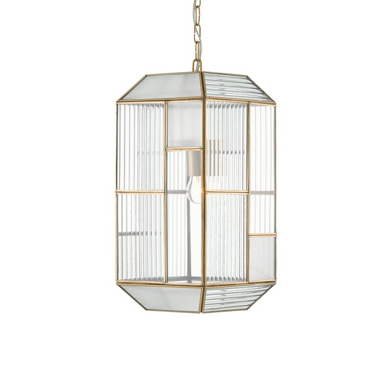 Currey and Company Bardolph 8 Inch Cage Pendant