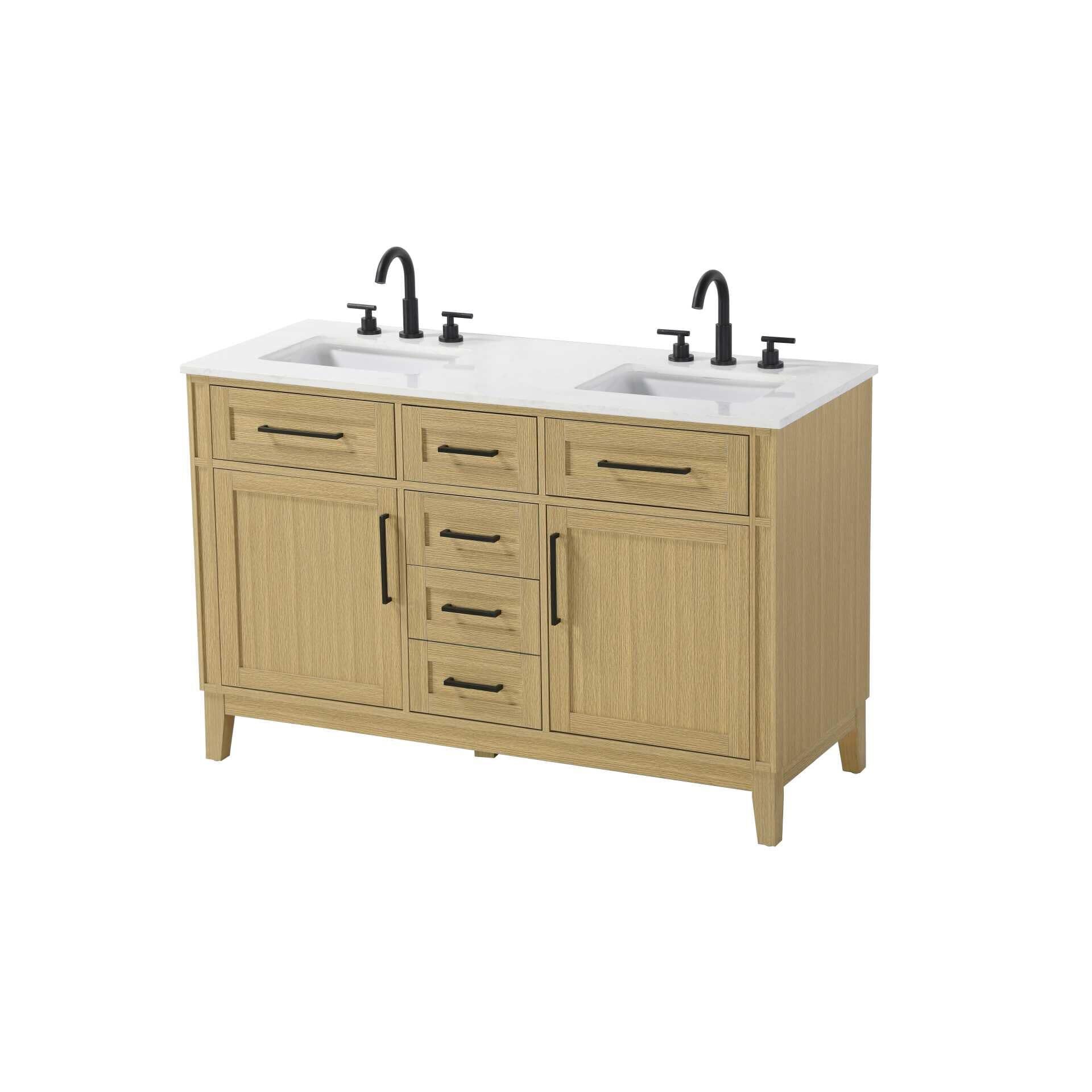 Virginia 54 Inch Bath Vanity by Elegant Decor