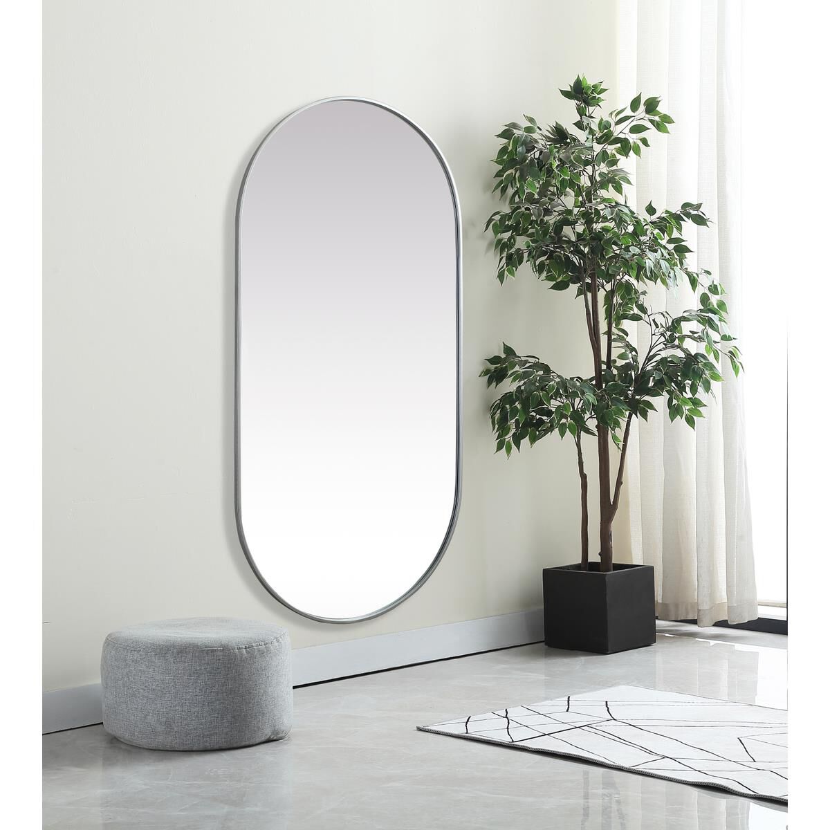 Asha 60 Inch Decorative Mirror by Elegant Decor