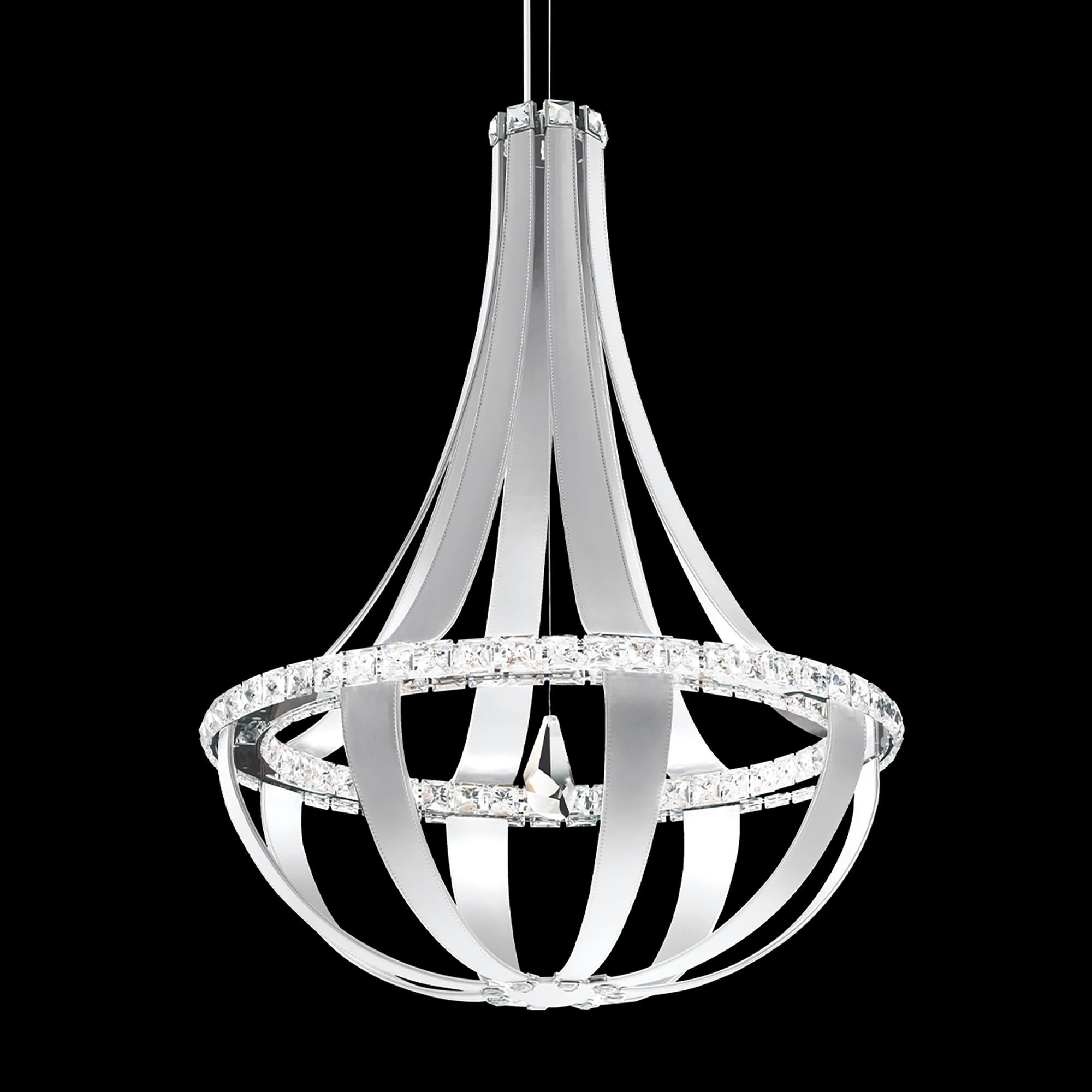 Crystal Empire 27 Inch Chandelier by Schonbek