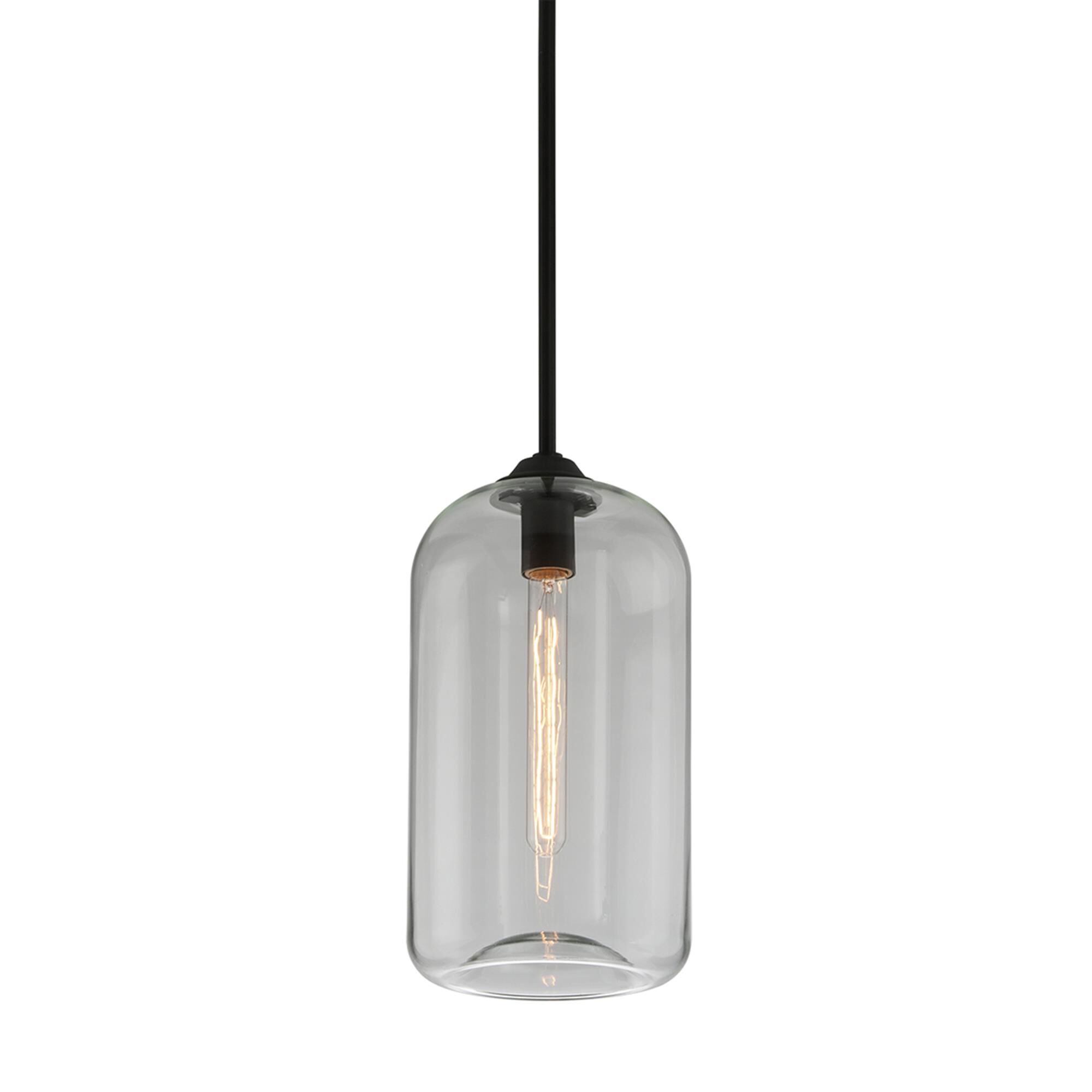 District 8 Inch Mini Pendant by Troy Lighting