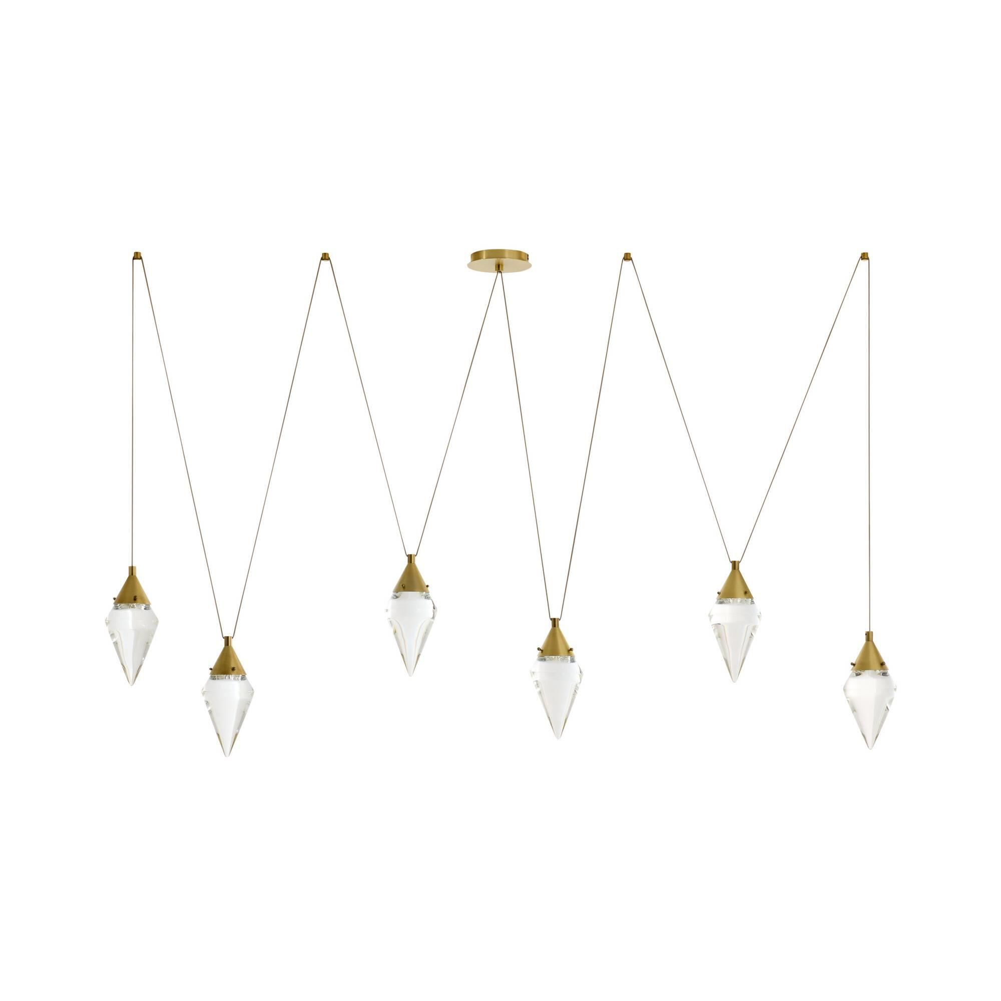 Berkley 82 Inch Multi Light Pendant by Arteriors Home