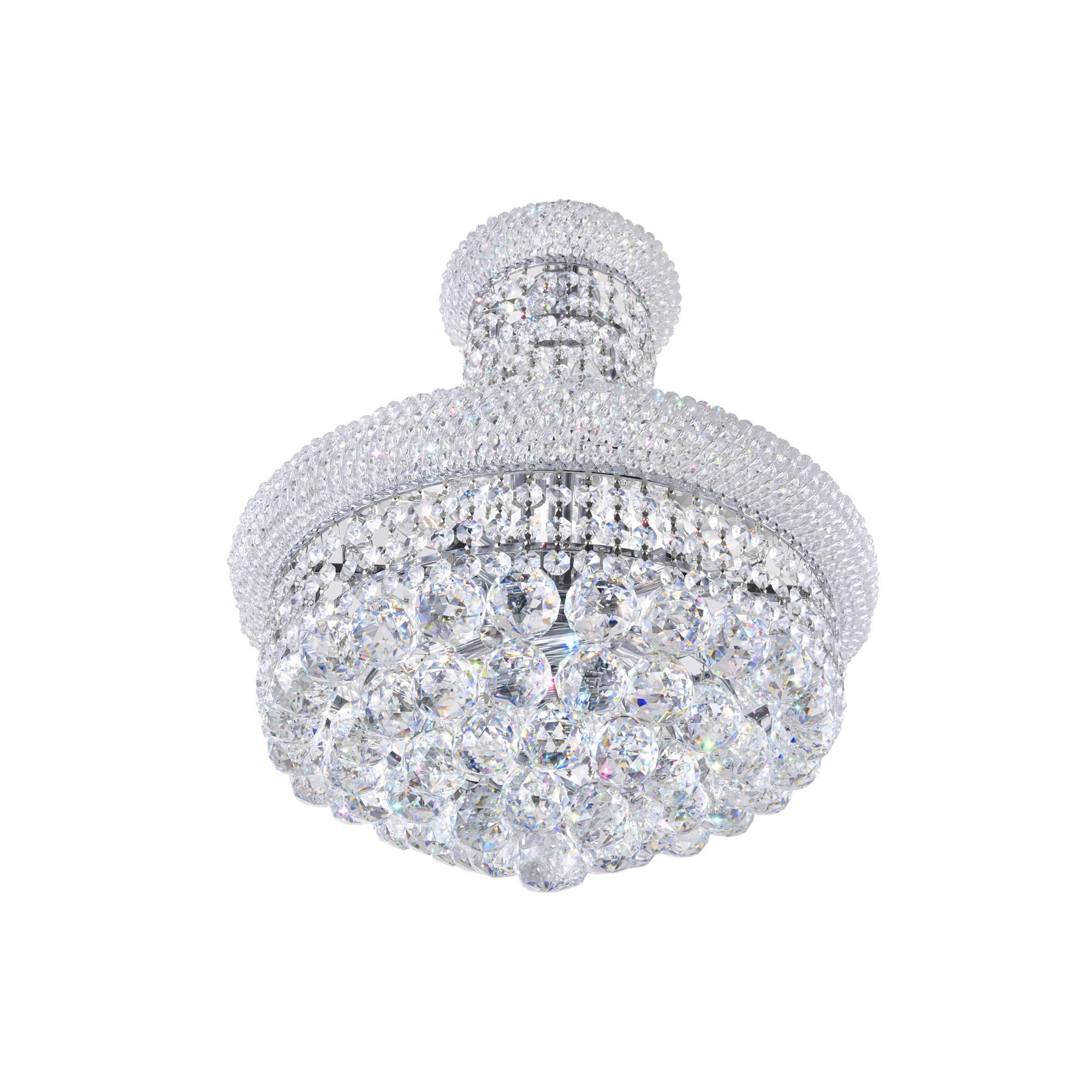 Empire 18 Inch 8 Light Mini Chandelier by CWI Lighting
