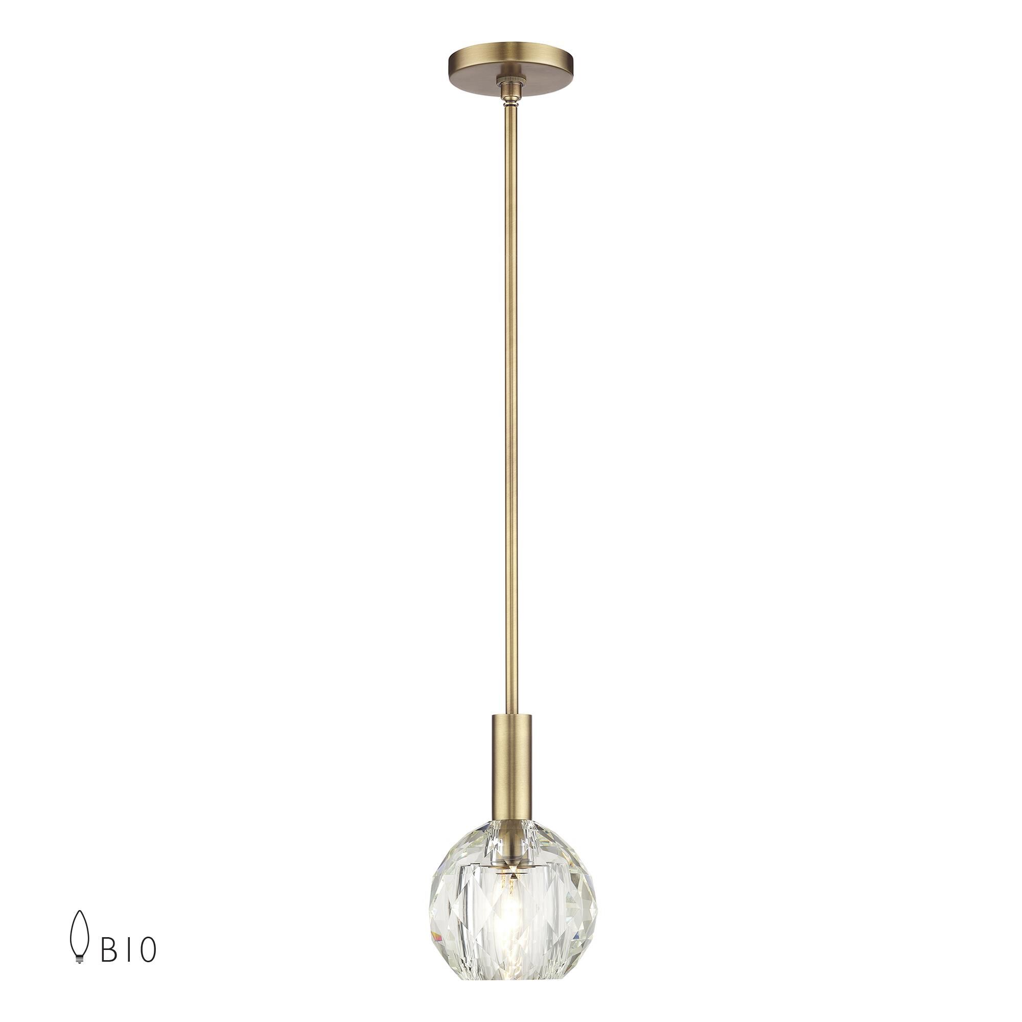 Whitfield 7 Inch Mini Pendant by Livex Lighting