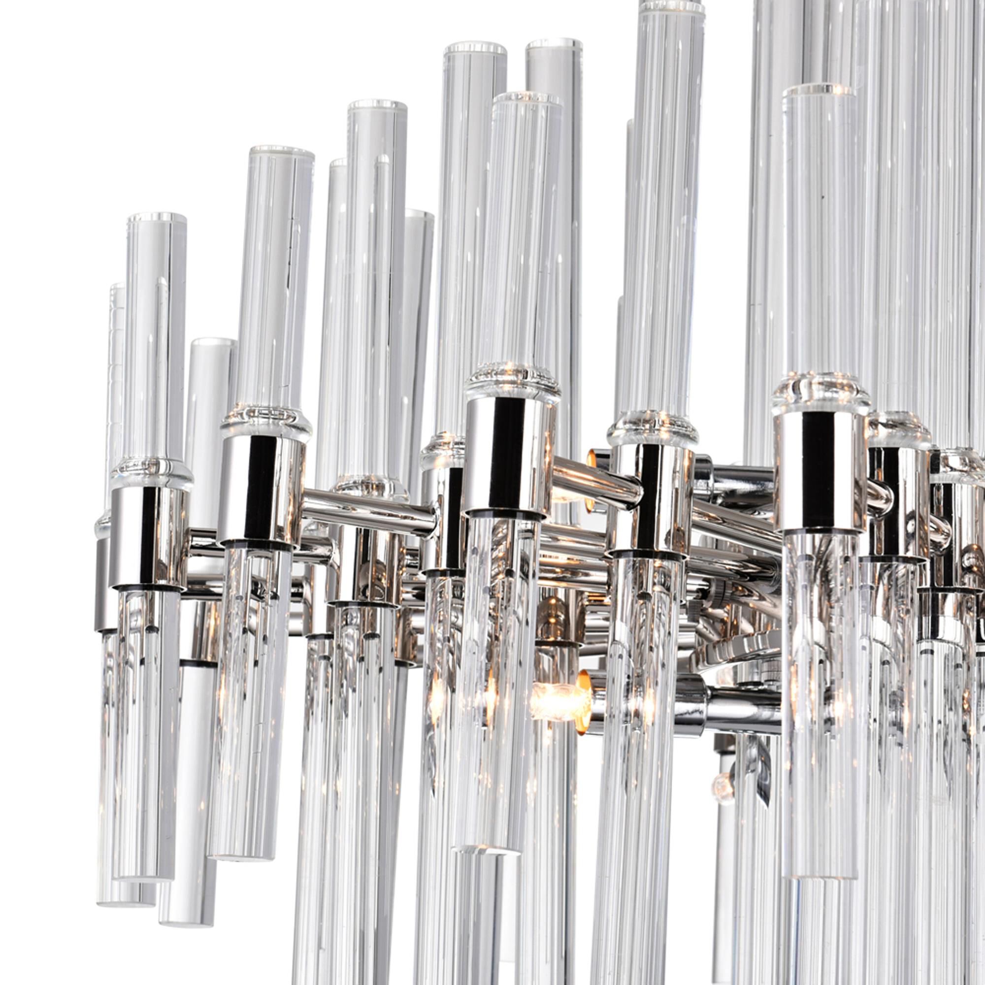 Miroir 26 Inch 10 Light Chandelier by CWI Lighting