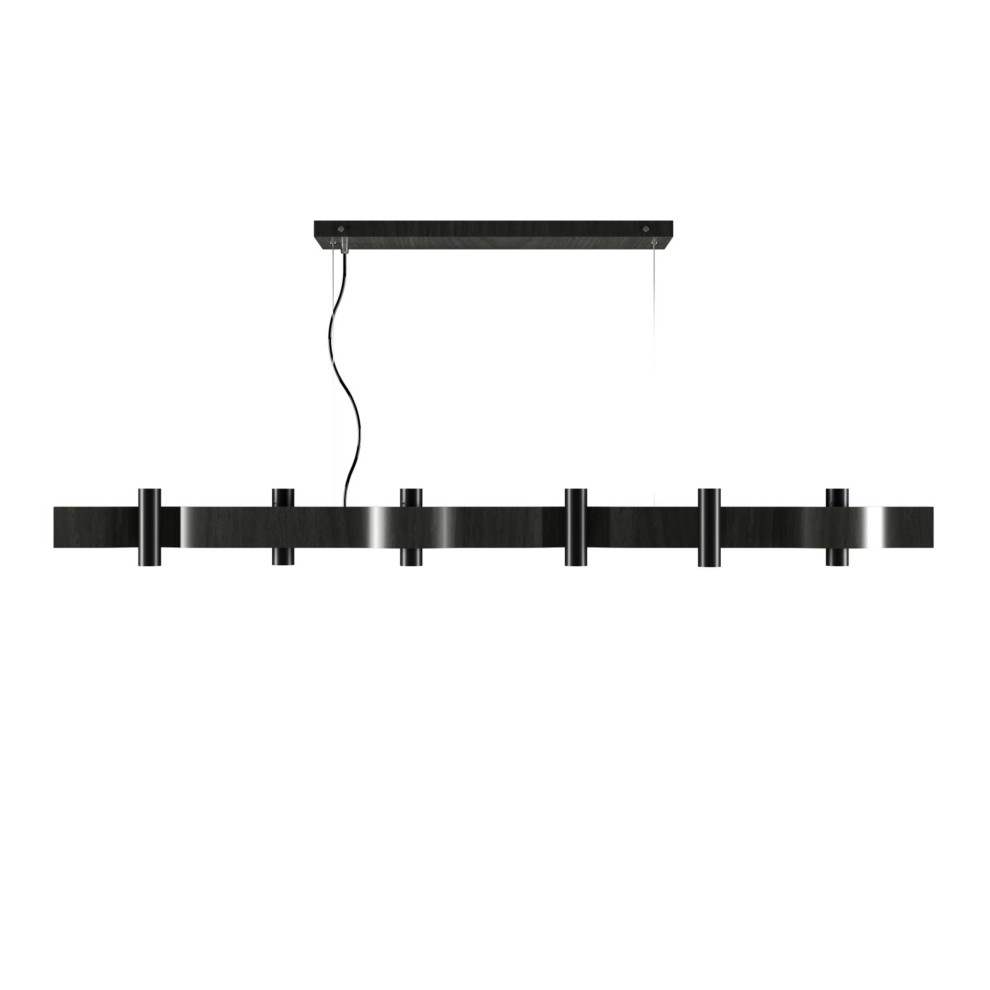 Flow 59 Inch Linear Suspension Light by Accord Lighting