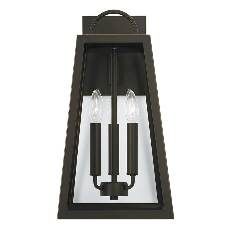 Leighton 19 Inch Tall 3 Light Outdoor Wall Light by Capital Lighting Fixture Company