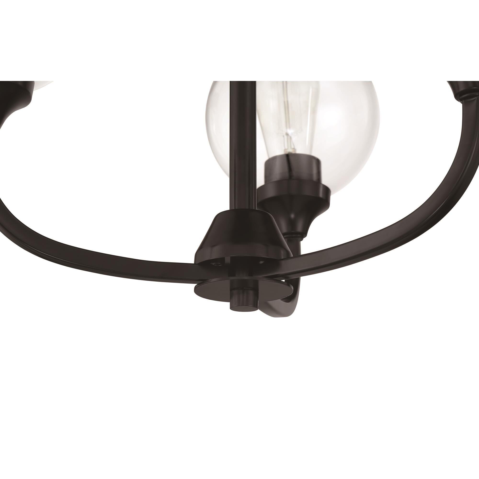 Glenda 20 Inch 3 Light Mini Chandelier by Craftmade