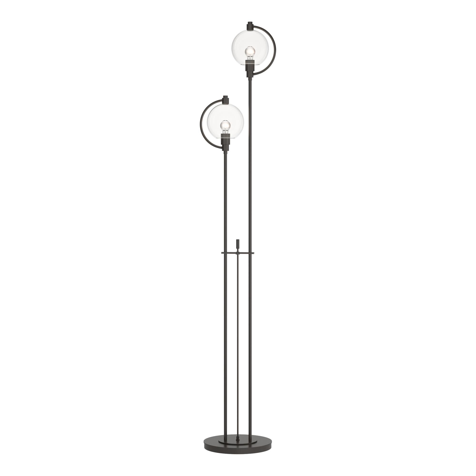 Shown in Oil Rubbed Bronze finish and Clear glass